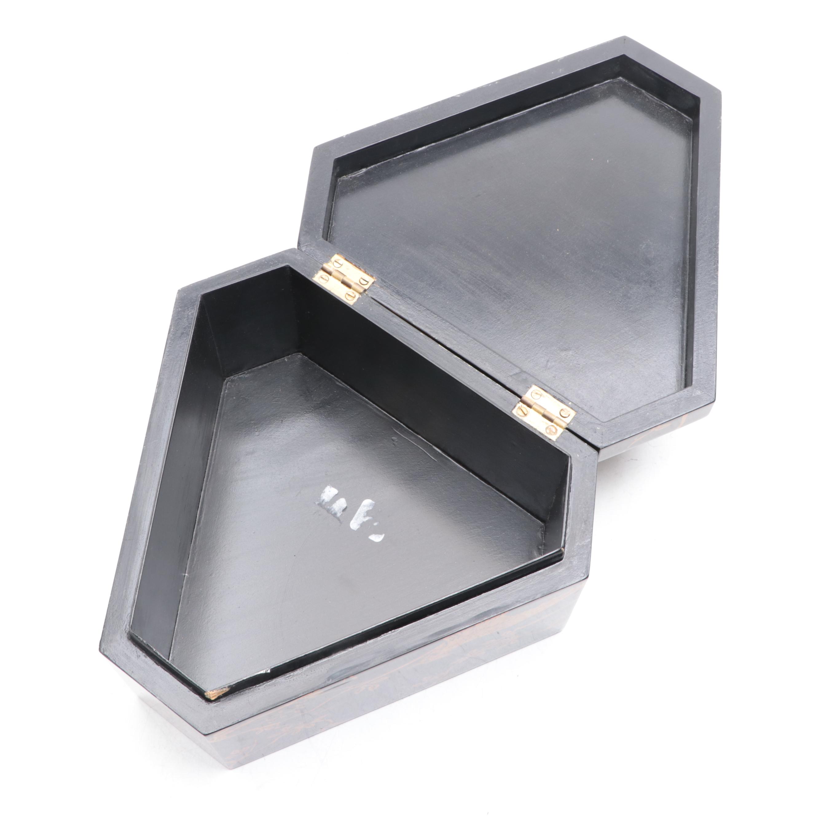 Maitland-Smith Resin Lacquerware Box