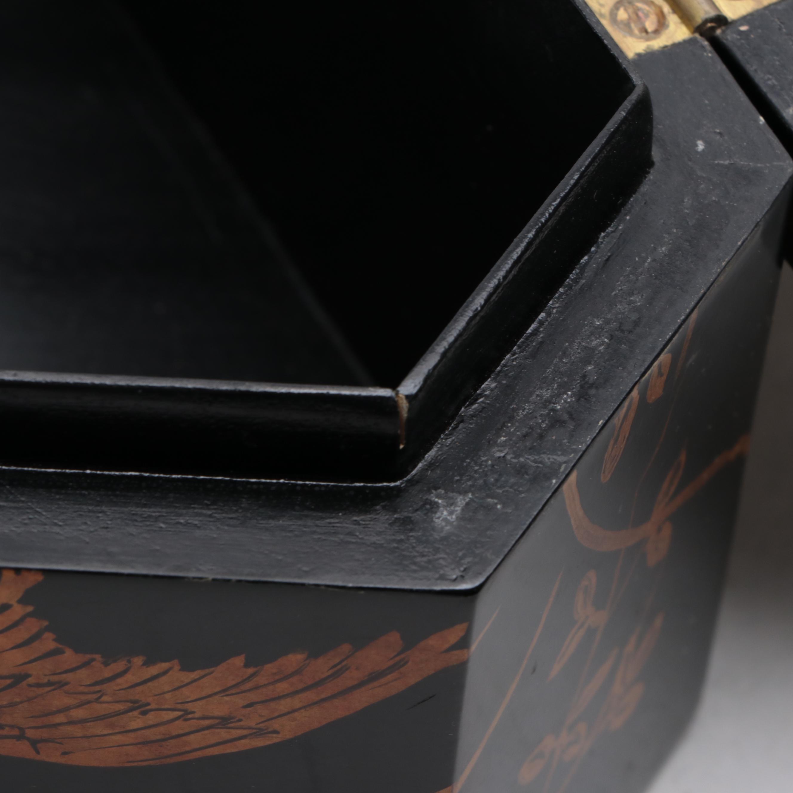 Maitland-Smith Resin Lacquerware Box