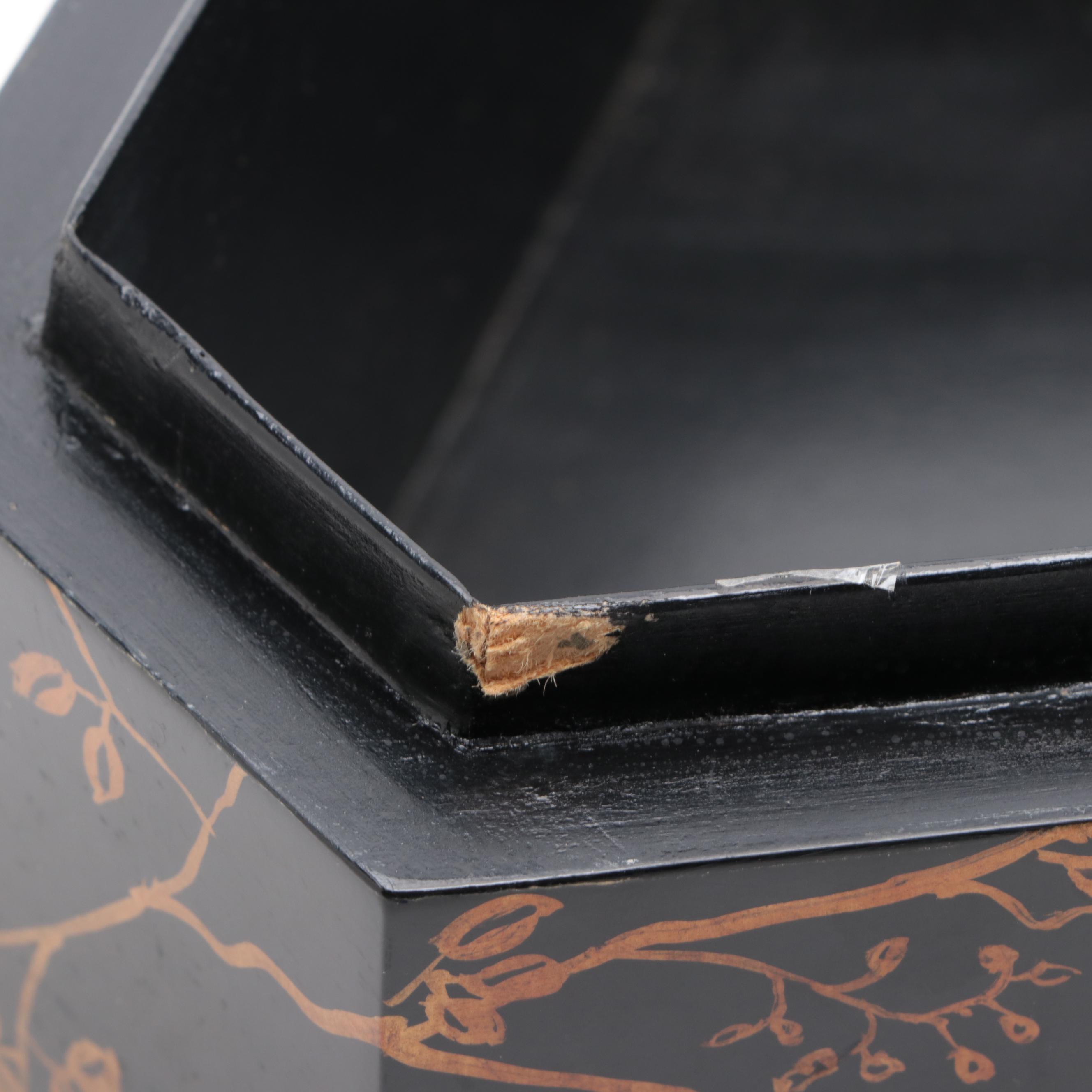 Maitland-Smith Resin Lacquerware Box