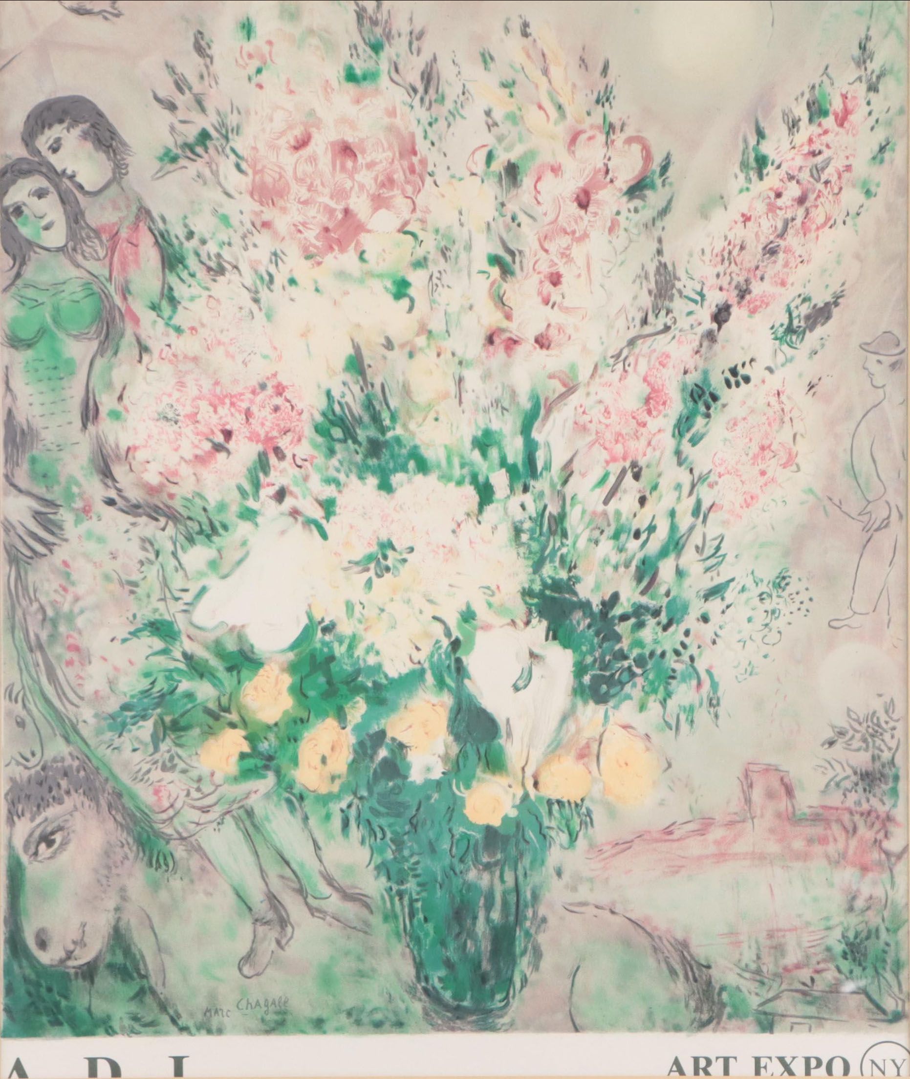 Art Expo New York Marc Chagall Lithograph Poster
