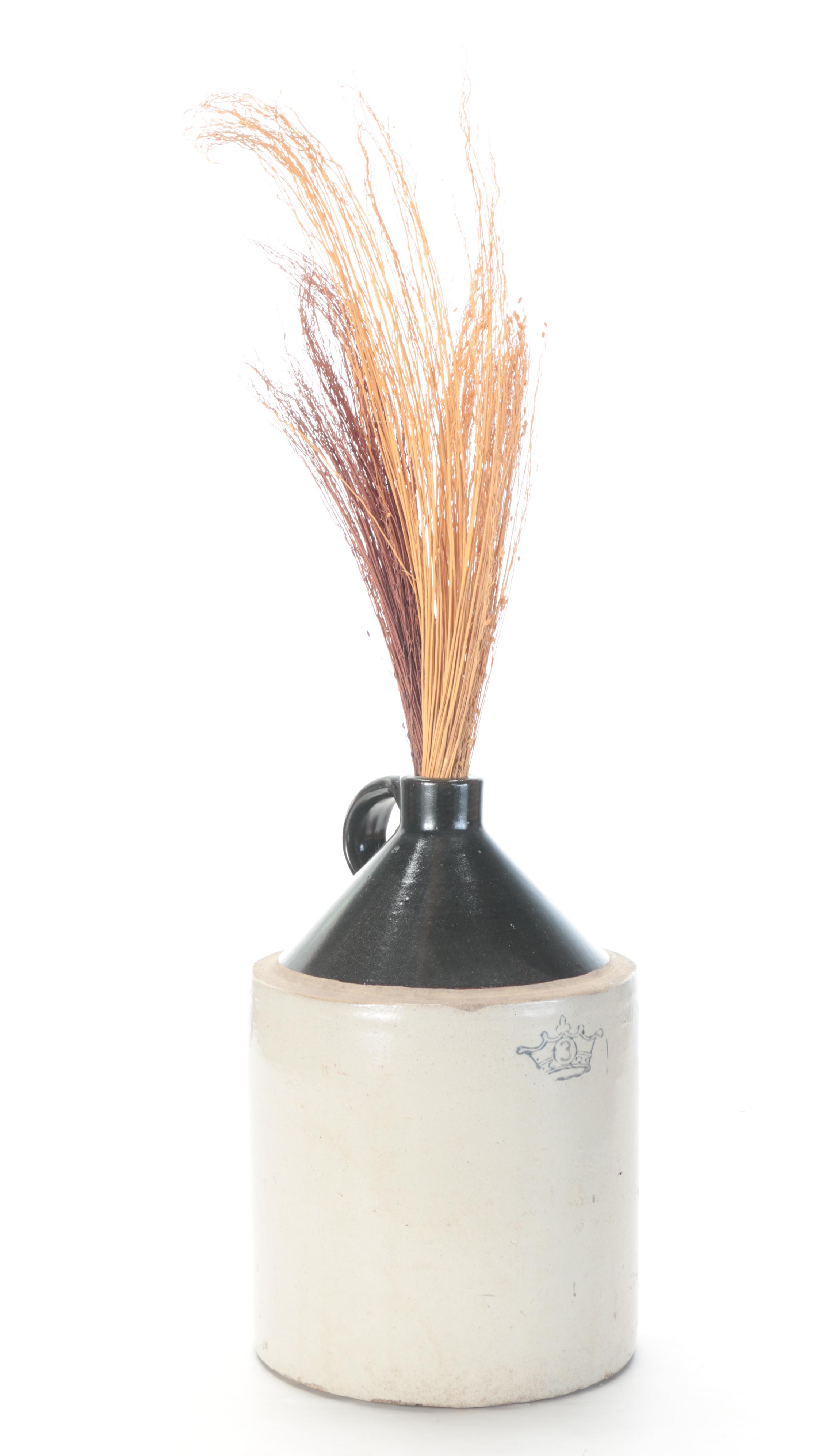 Berea College Student Craft Industry Broom with Folk Art Collection