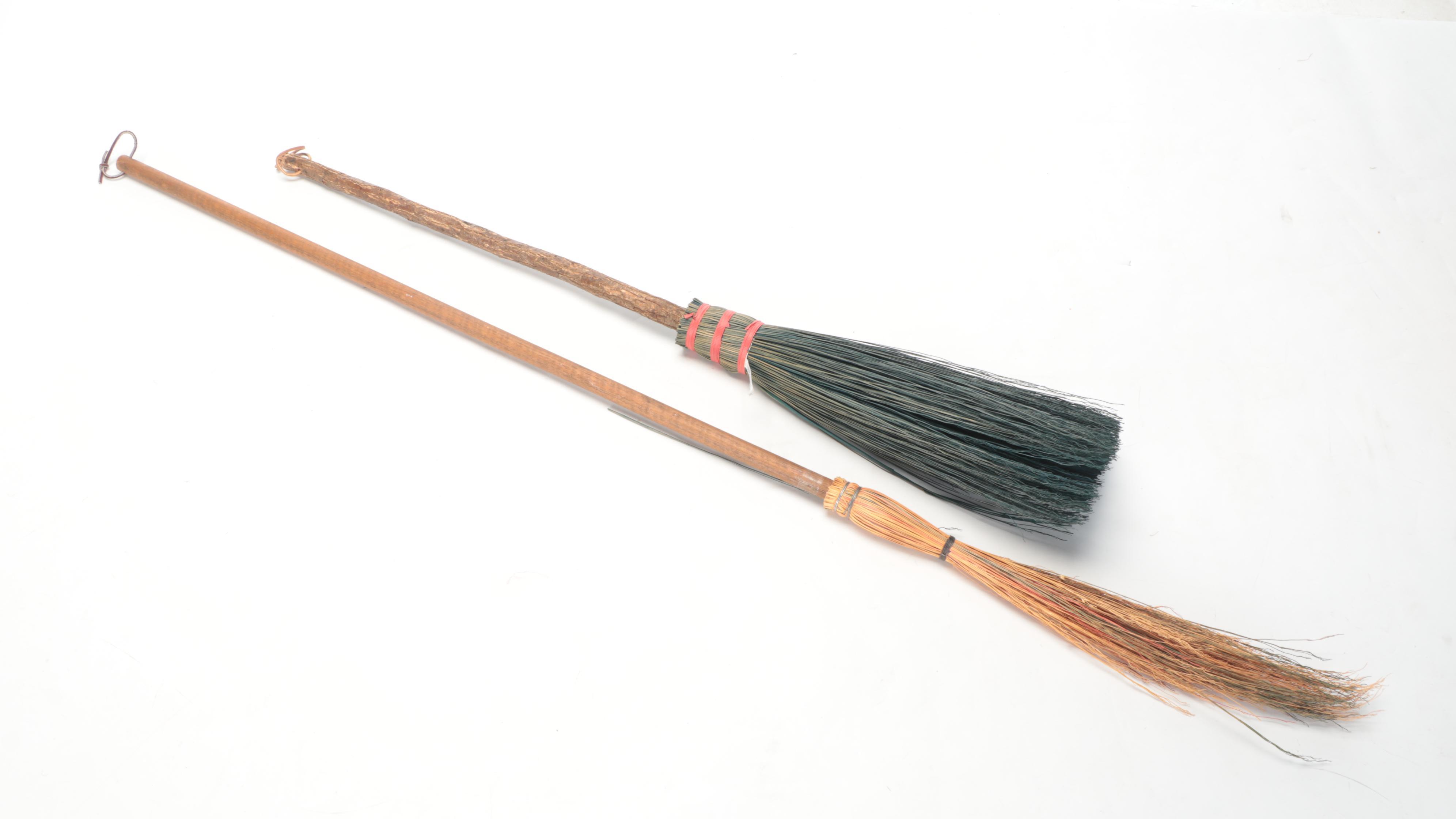 Berea College Student Craft Industry Broom with Folk Art Collection