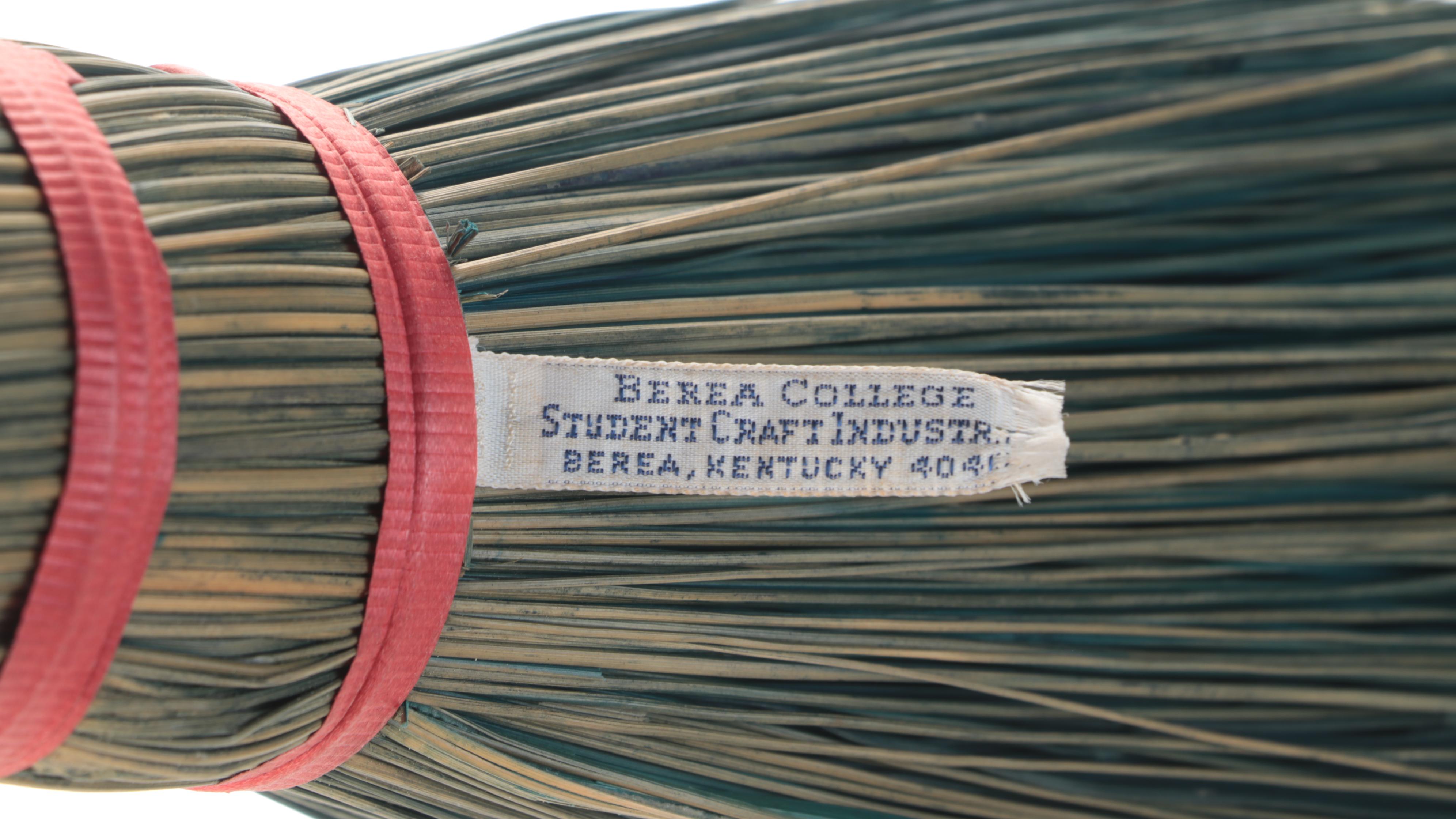 Berea College Student Craft Industry Broom with Folk Art Collection