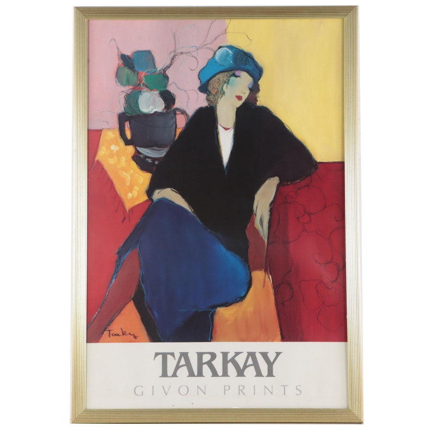 Offset Lithograph Itzchak Tarkay Poster