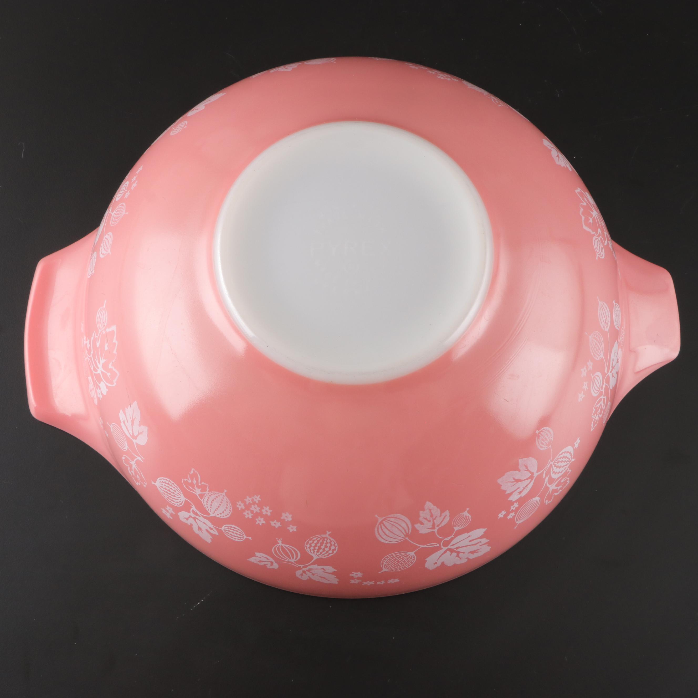 Pyrex "Gooseberry" Graduated Glass Cinderella Bowls, Mid-20th Century