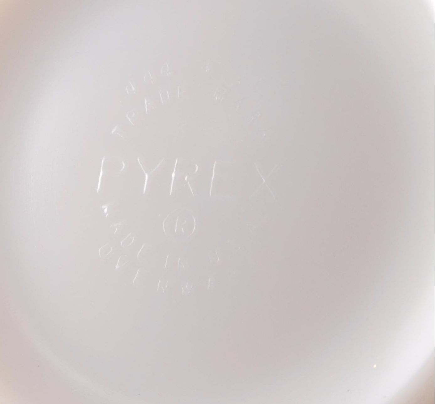Pyrex "Gooseberry" Graduated Glass Cinderella Bowls, Mid-20th Century