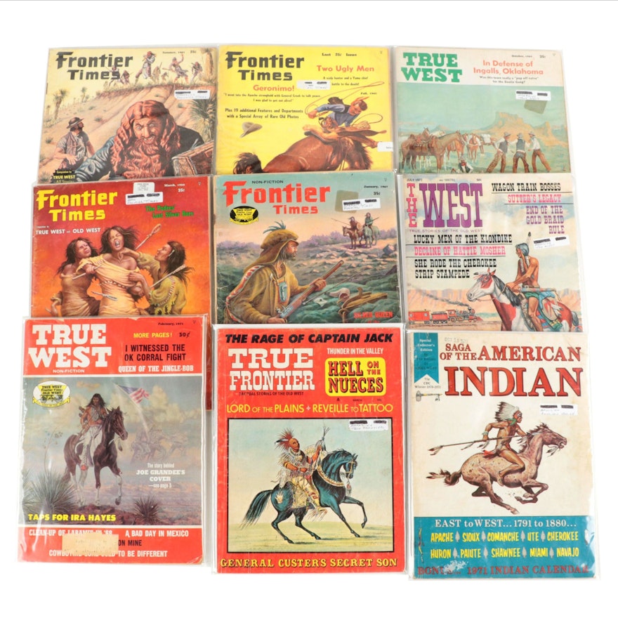 "Frontier Times," "True West" and More American West Magazines, Mid/Late 20th C.