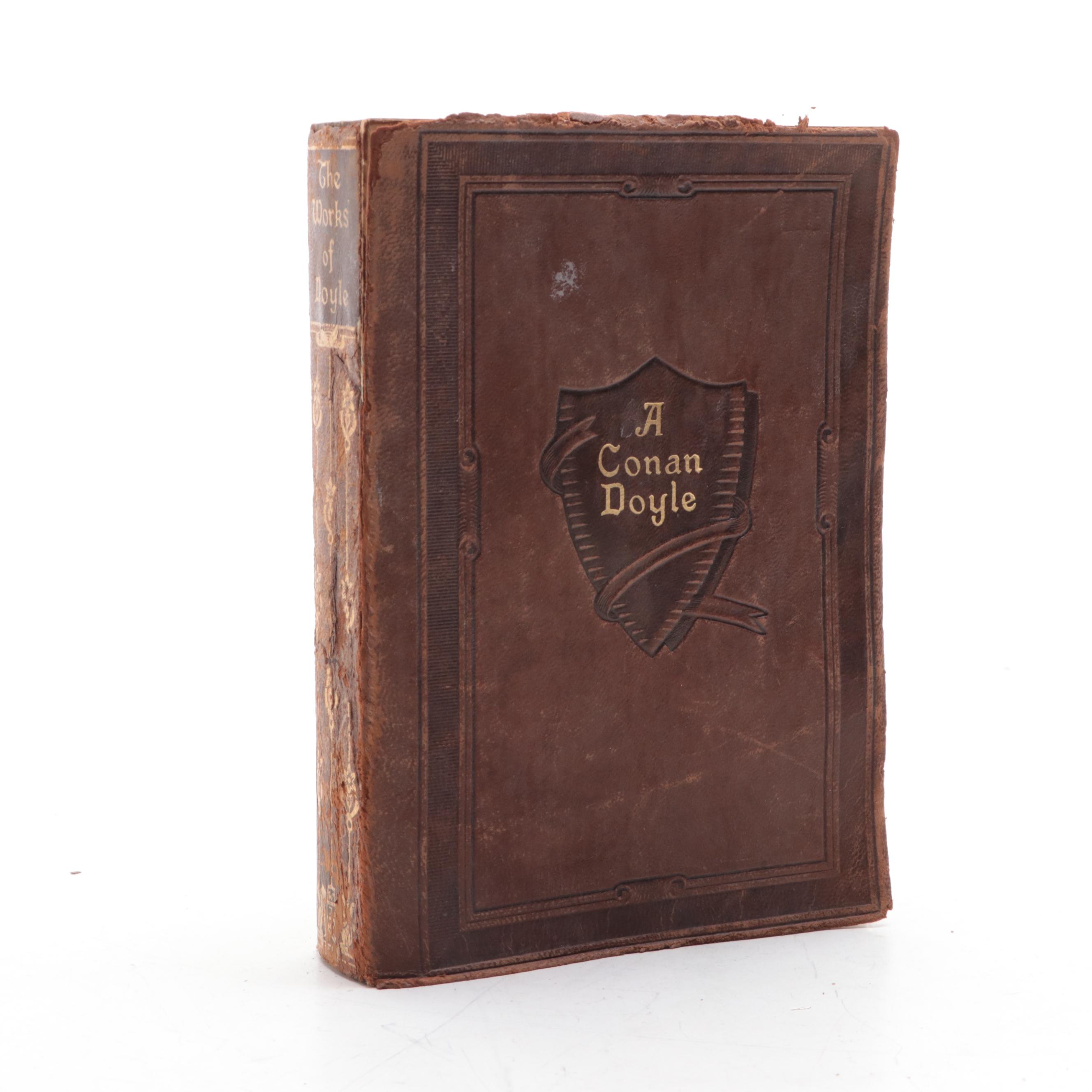 "Rip Van Winkle" by Washington Irving with "The Works of Arthur Conan Doyle"