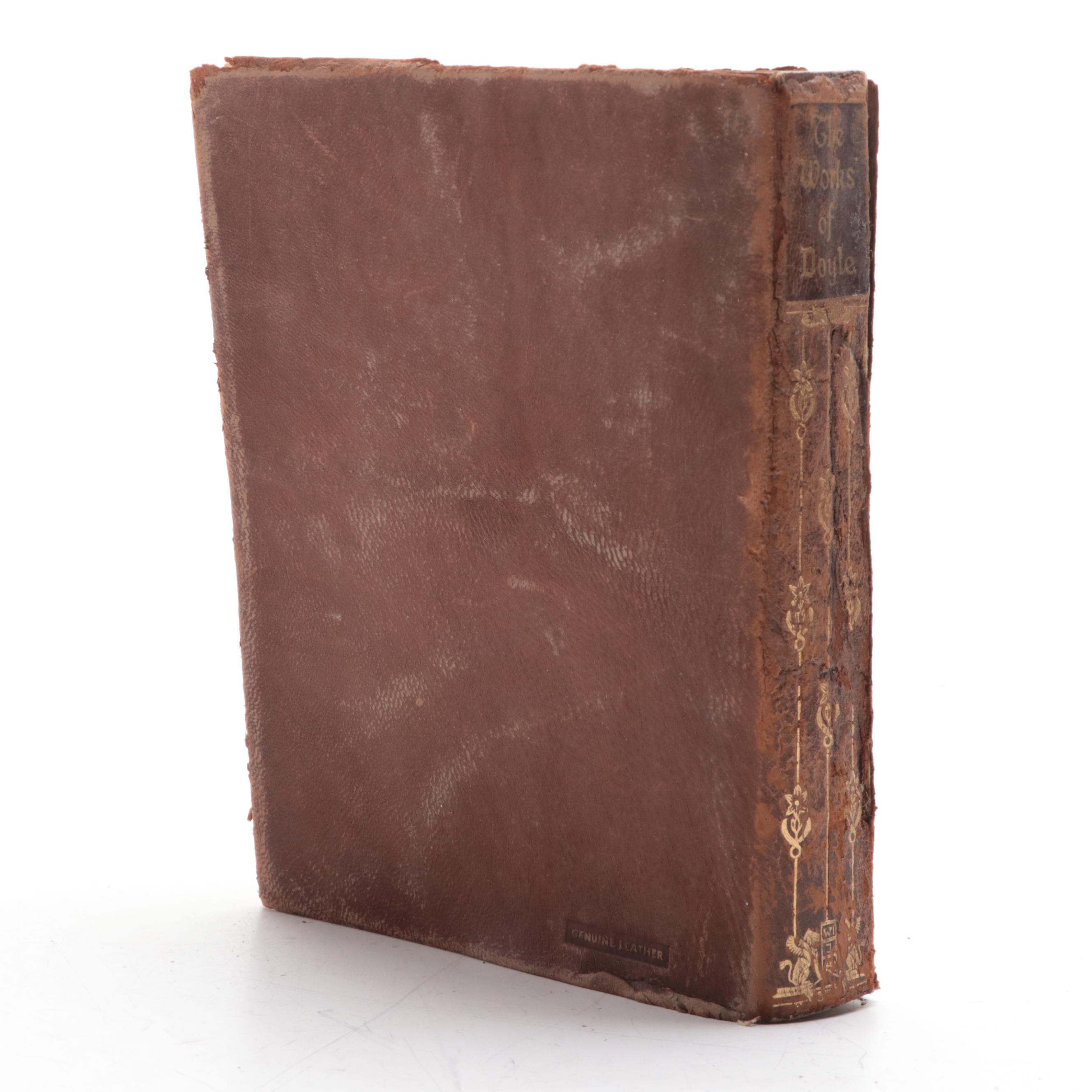 "Rip Van Winkle" by Washington Irving with "The Works of Arthur Conan Doyle"