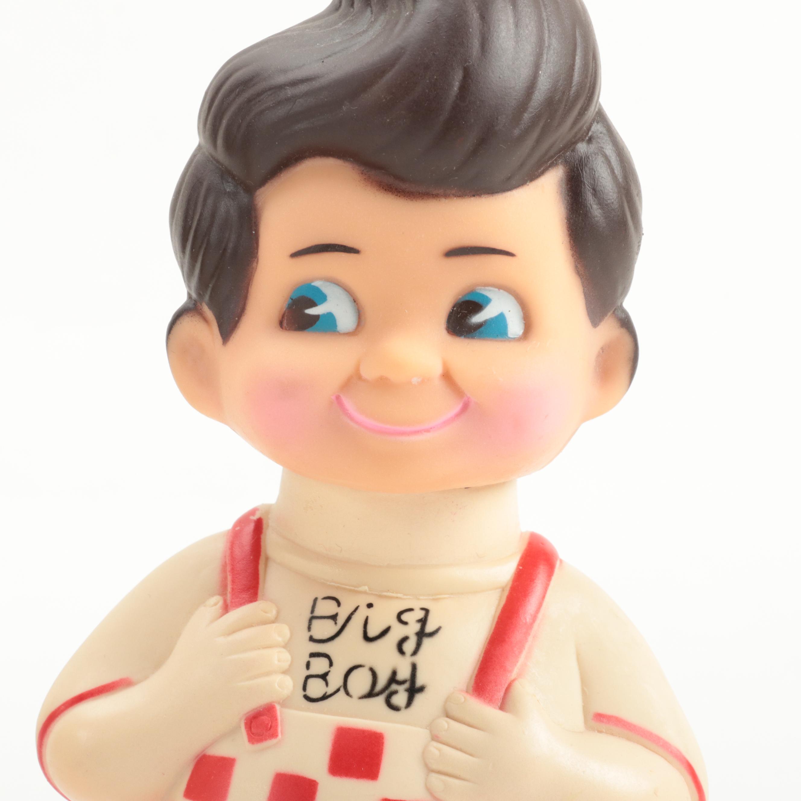 Frisch's Big Boy Vinyl Advertising Banks and Figurines