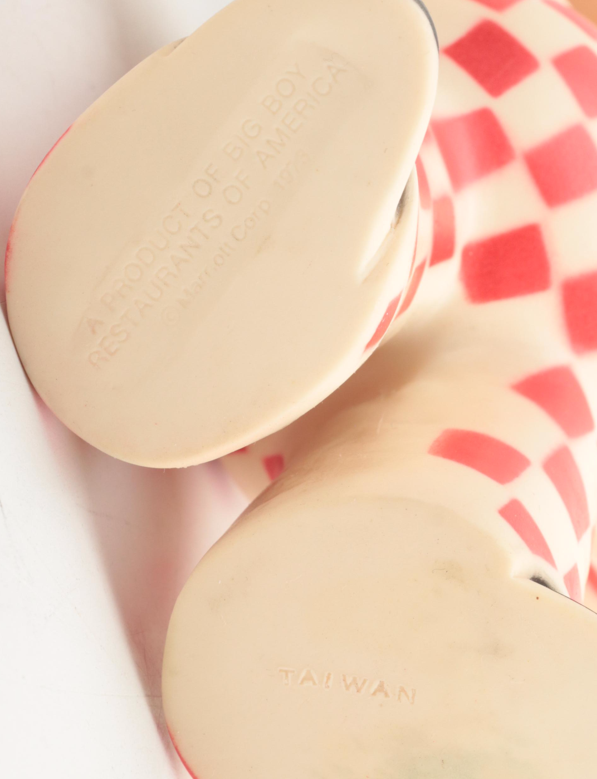 Frisch's Big Boy Vinyl Advertising Banks and Figurines