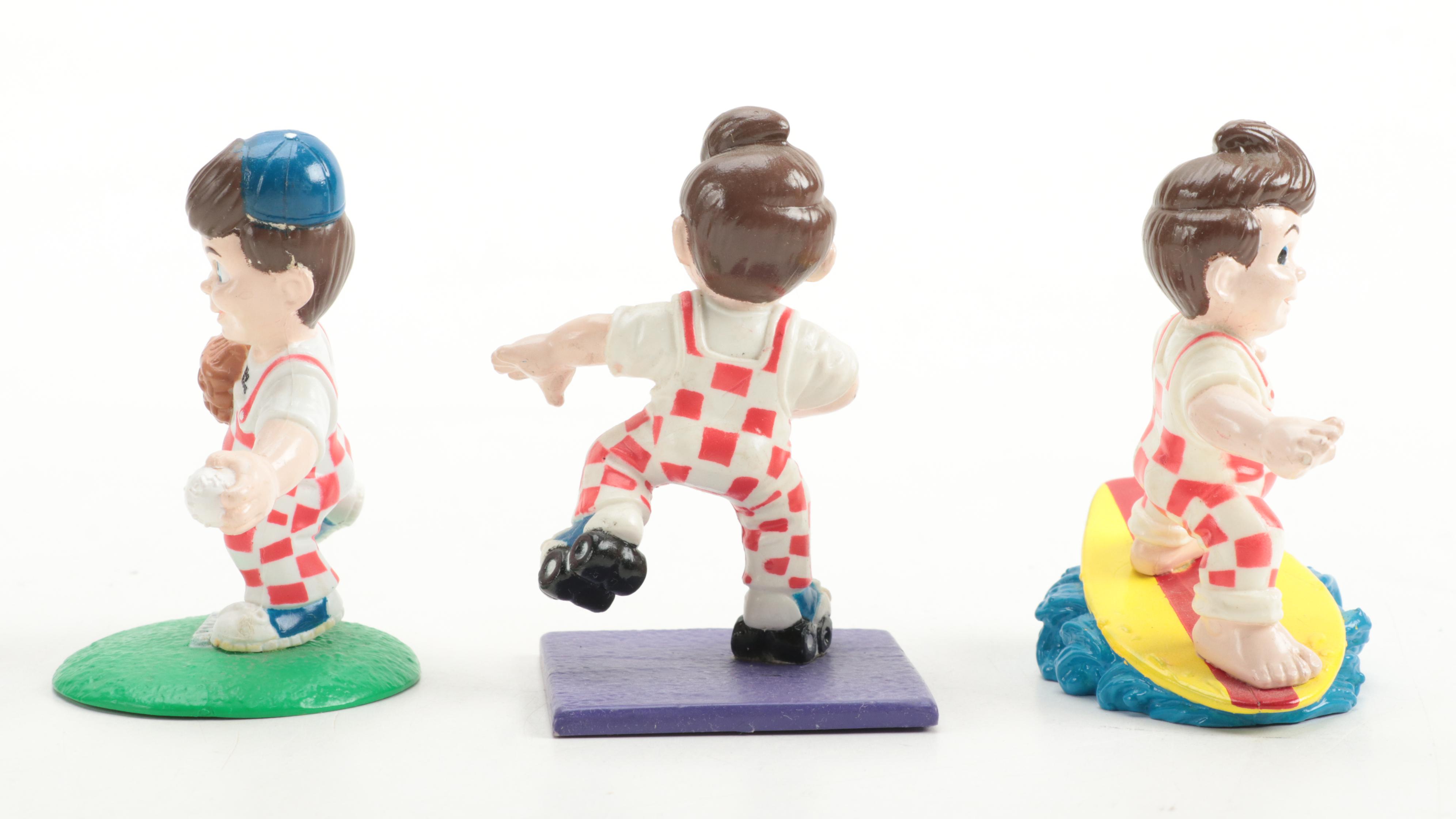 Frisch's Big Boy Vinyl Advertising Banks and Figurines