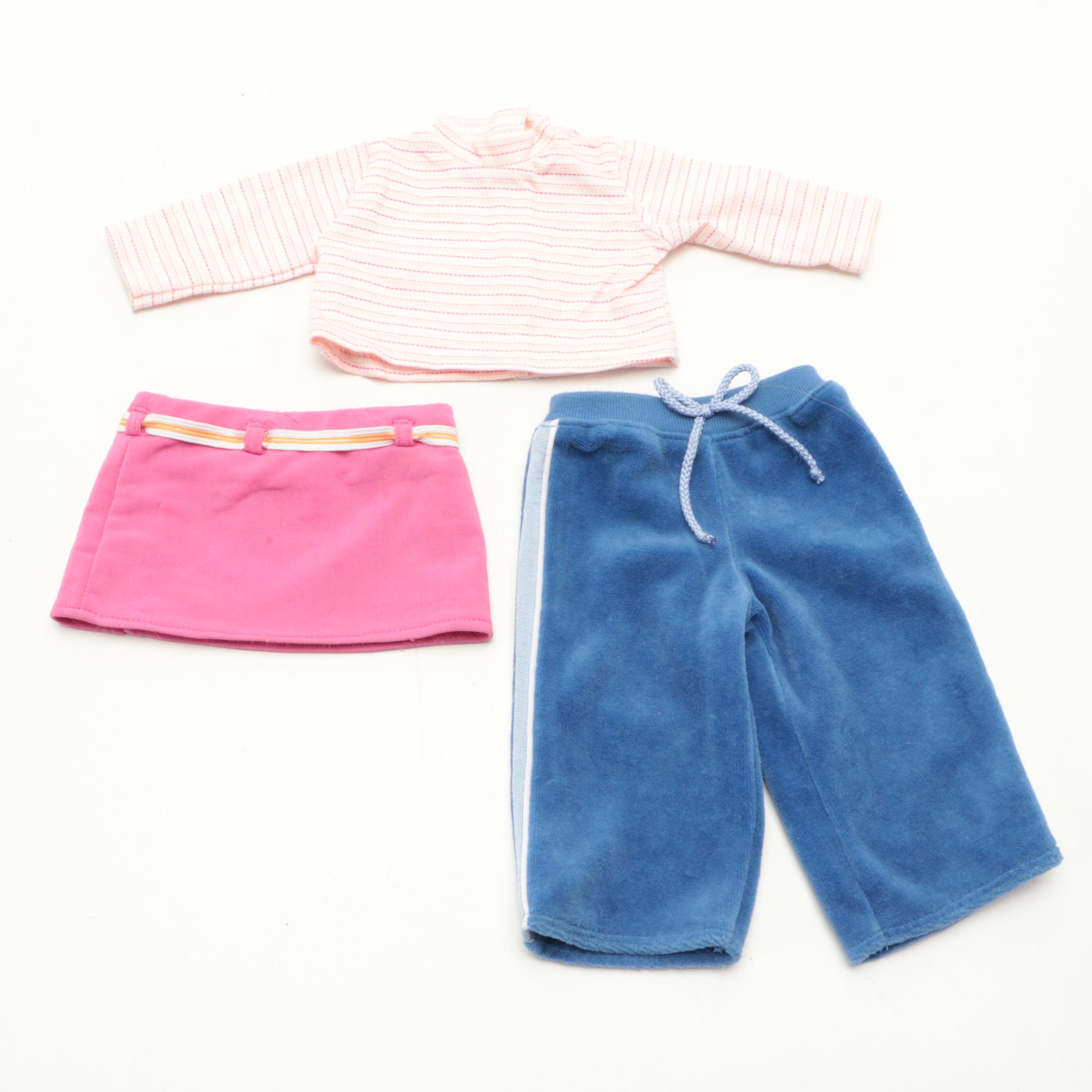 American Girl Dolls with Bitty Baby and Accessories