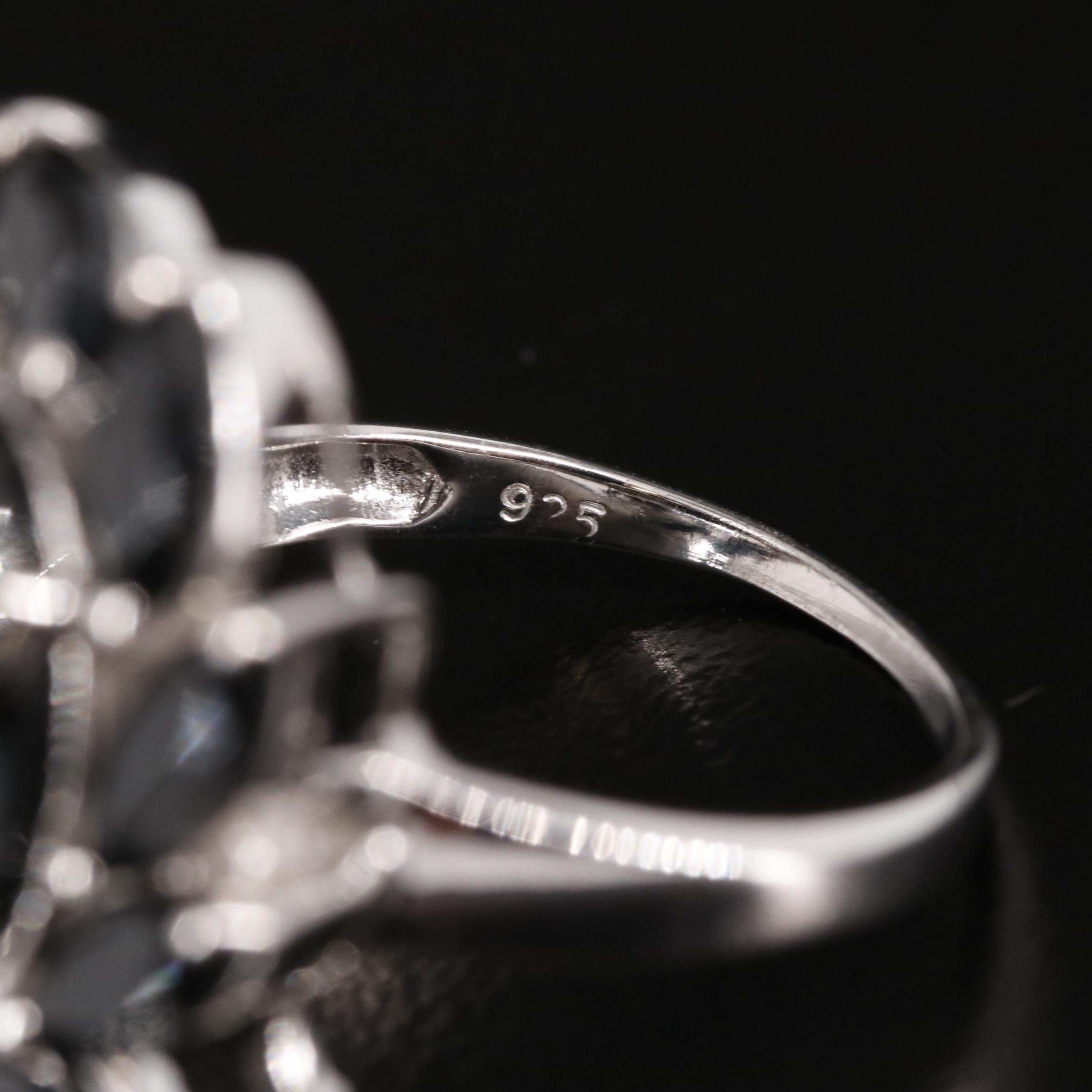 Sterling Zircon Ring