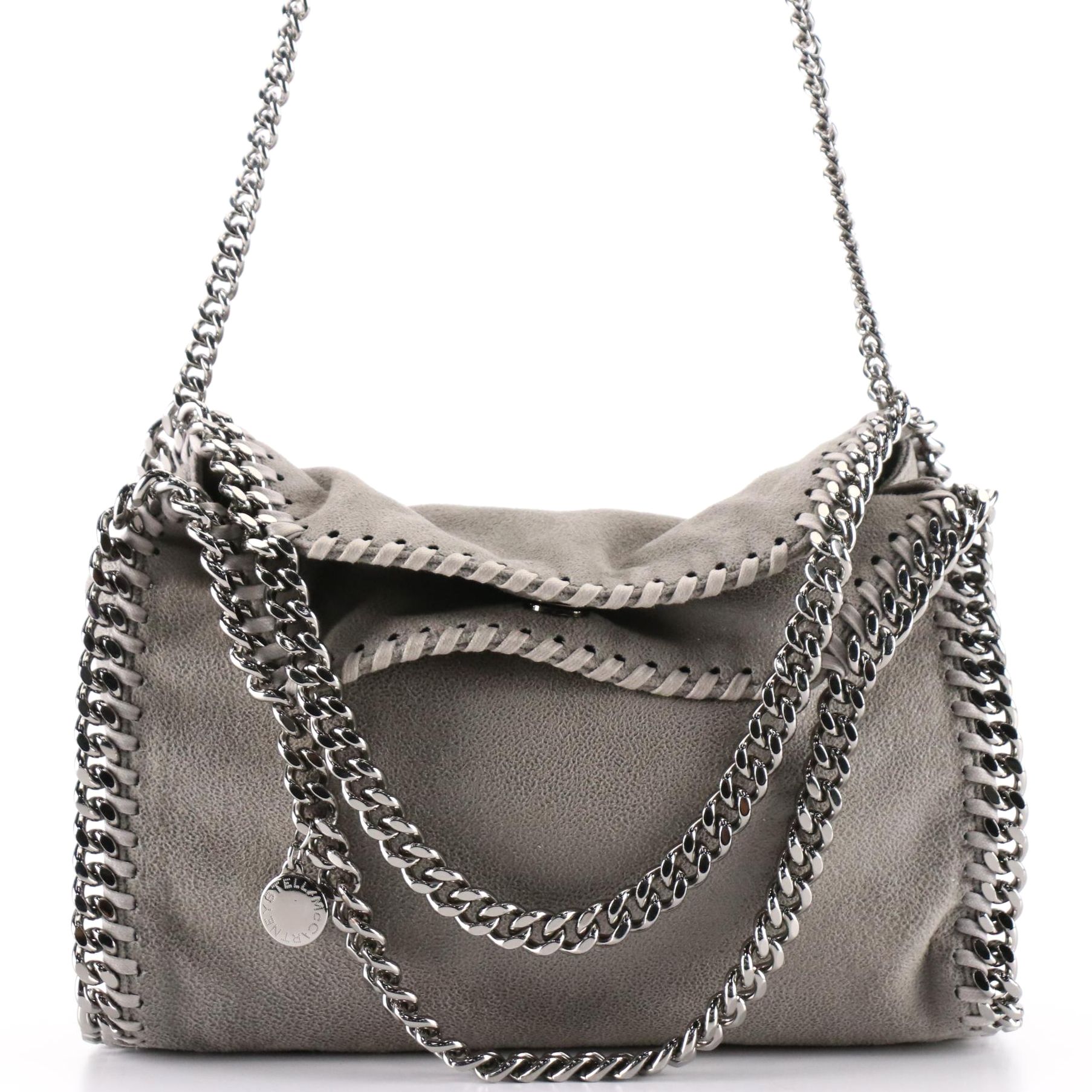 Stella McCartney Falabella Shaggy Deer Fold Over Bag