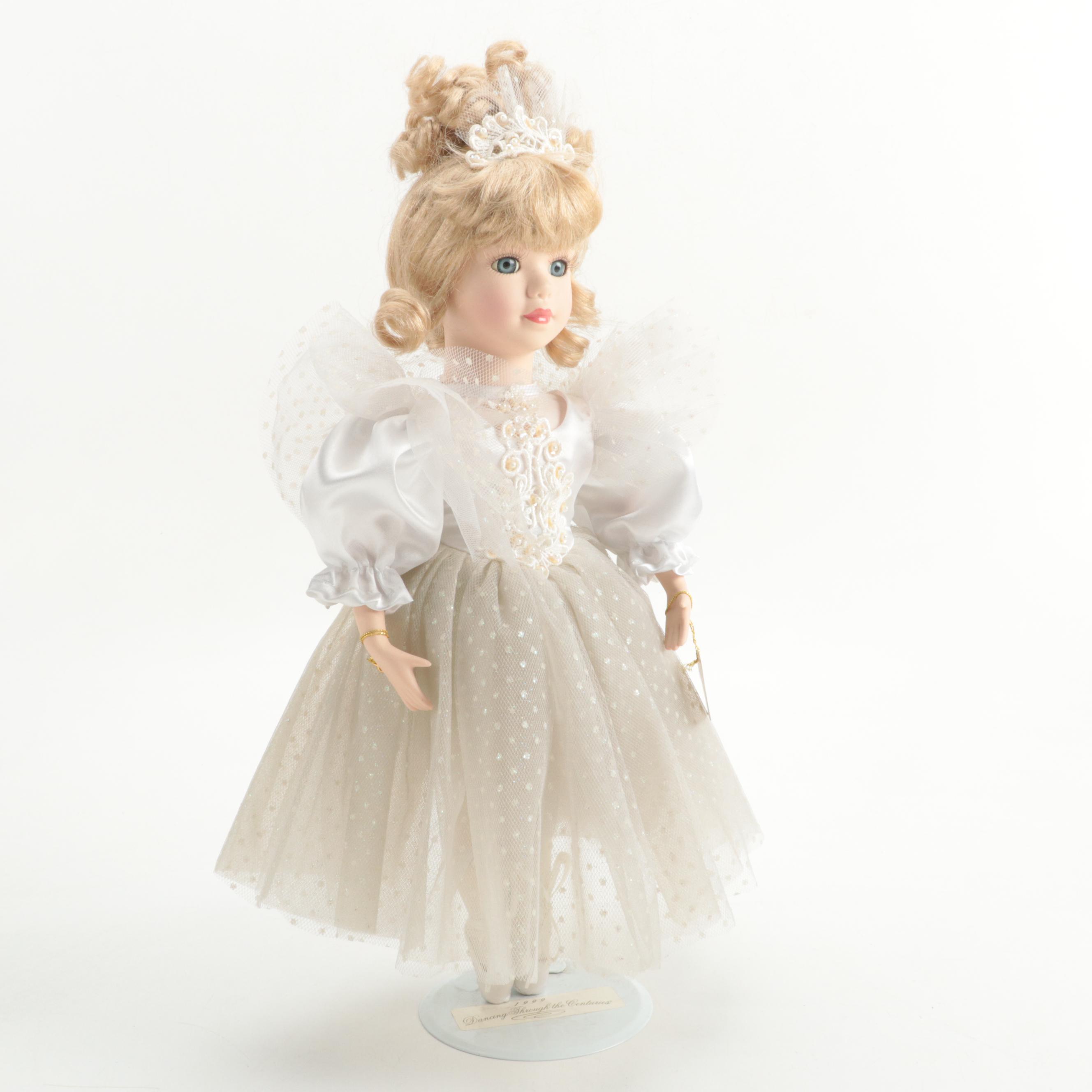 Brass Key Dancing Through the Centuries Bisque Artist Doll, 1999