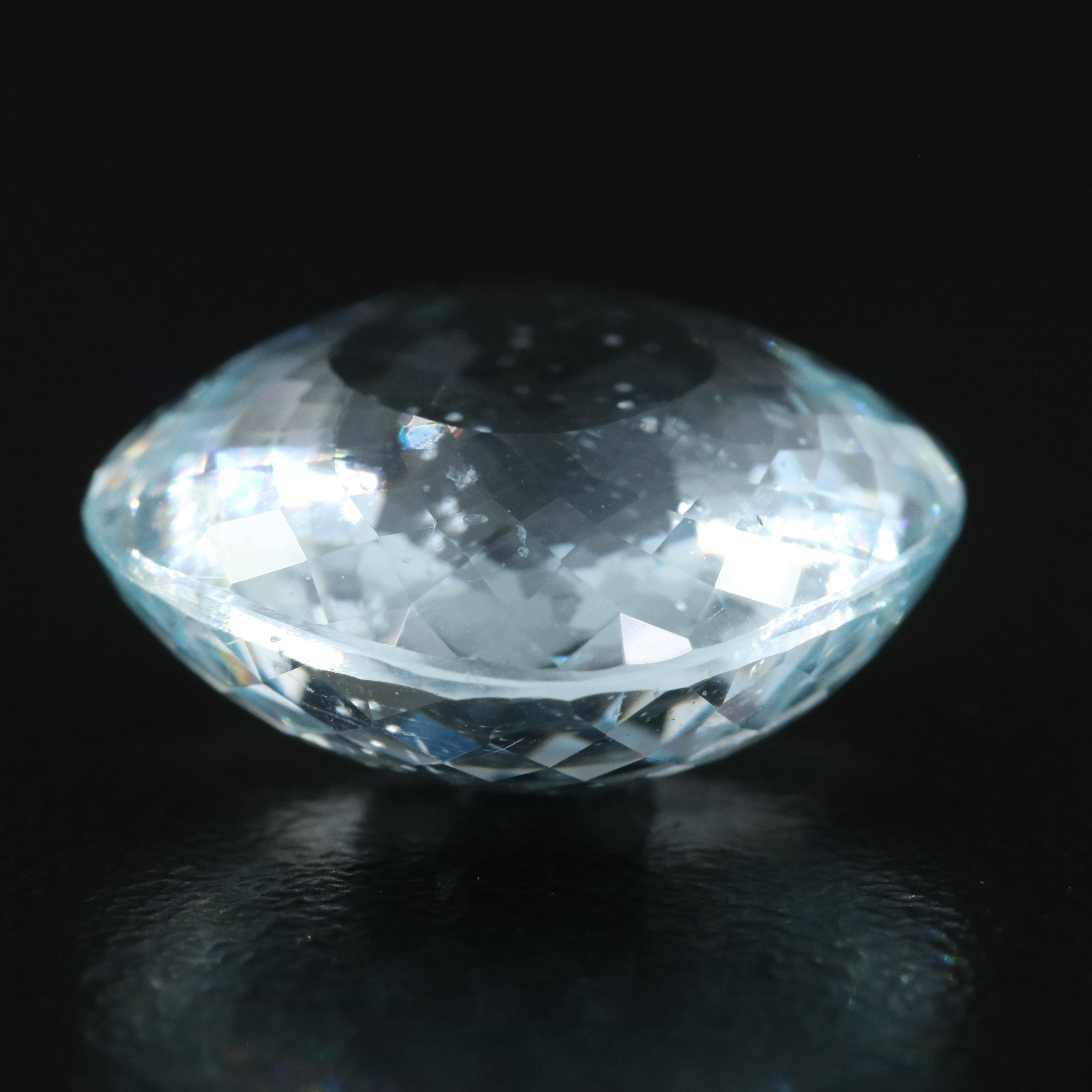 Loose 12.01 CT Aquamarine