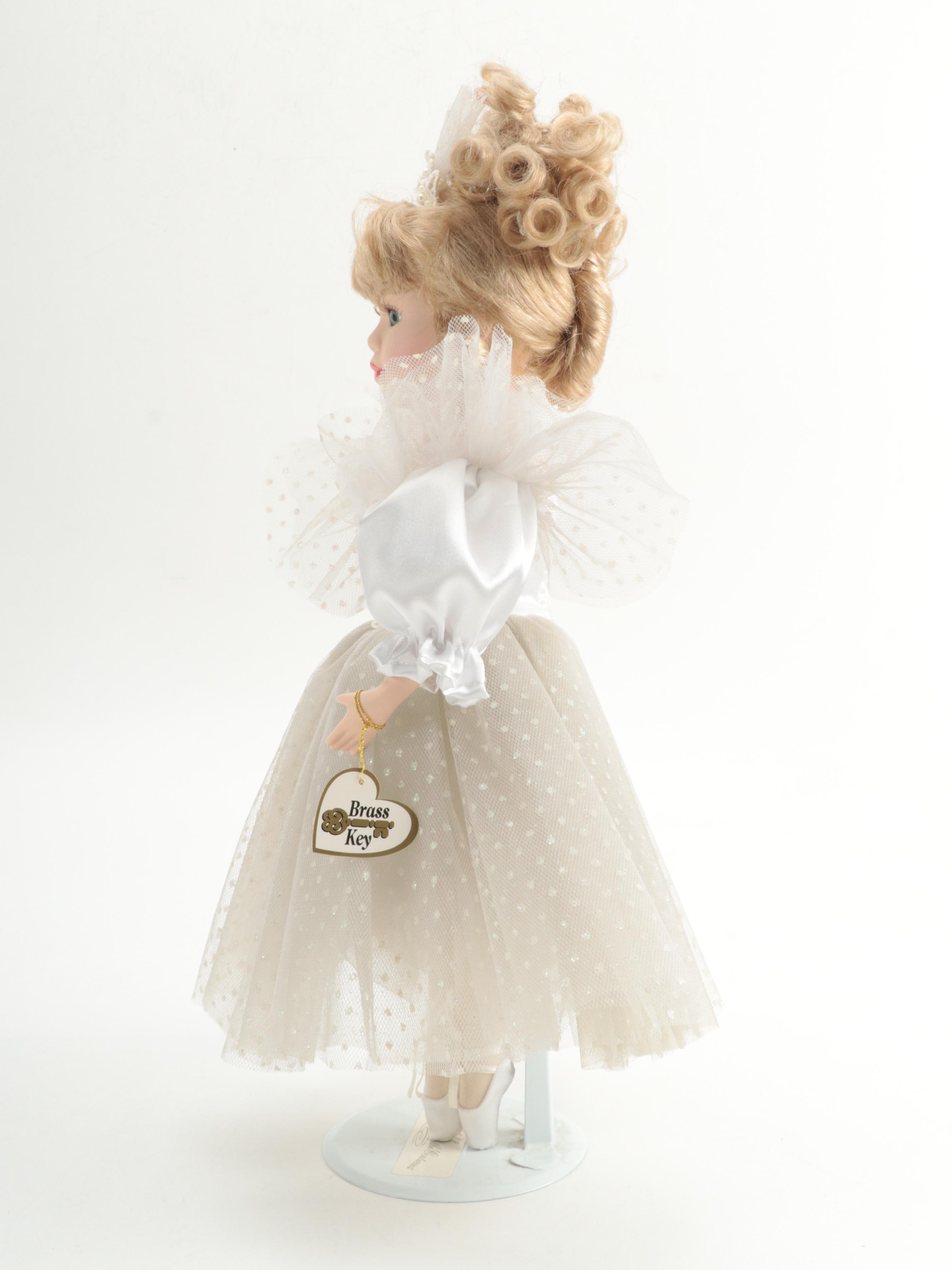 Brass Key Dancing Through the Centuries Bisque Artist Doll, 1999