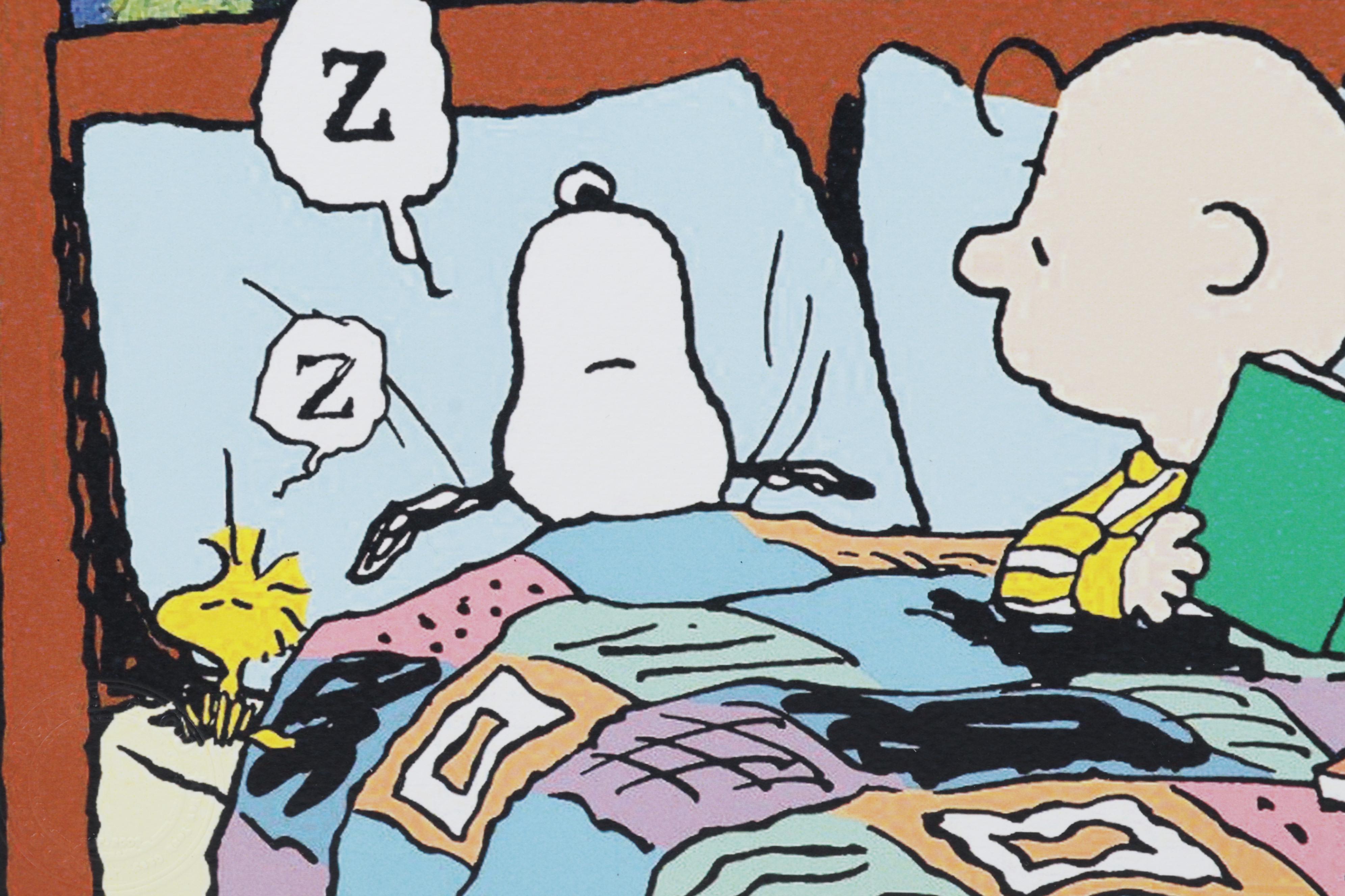 Death NYC Pop Art Graphic Print Homage to Van Gogh and Peanuts, 2022