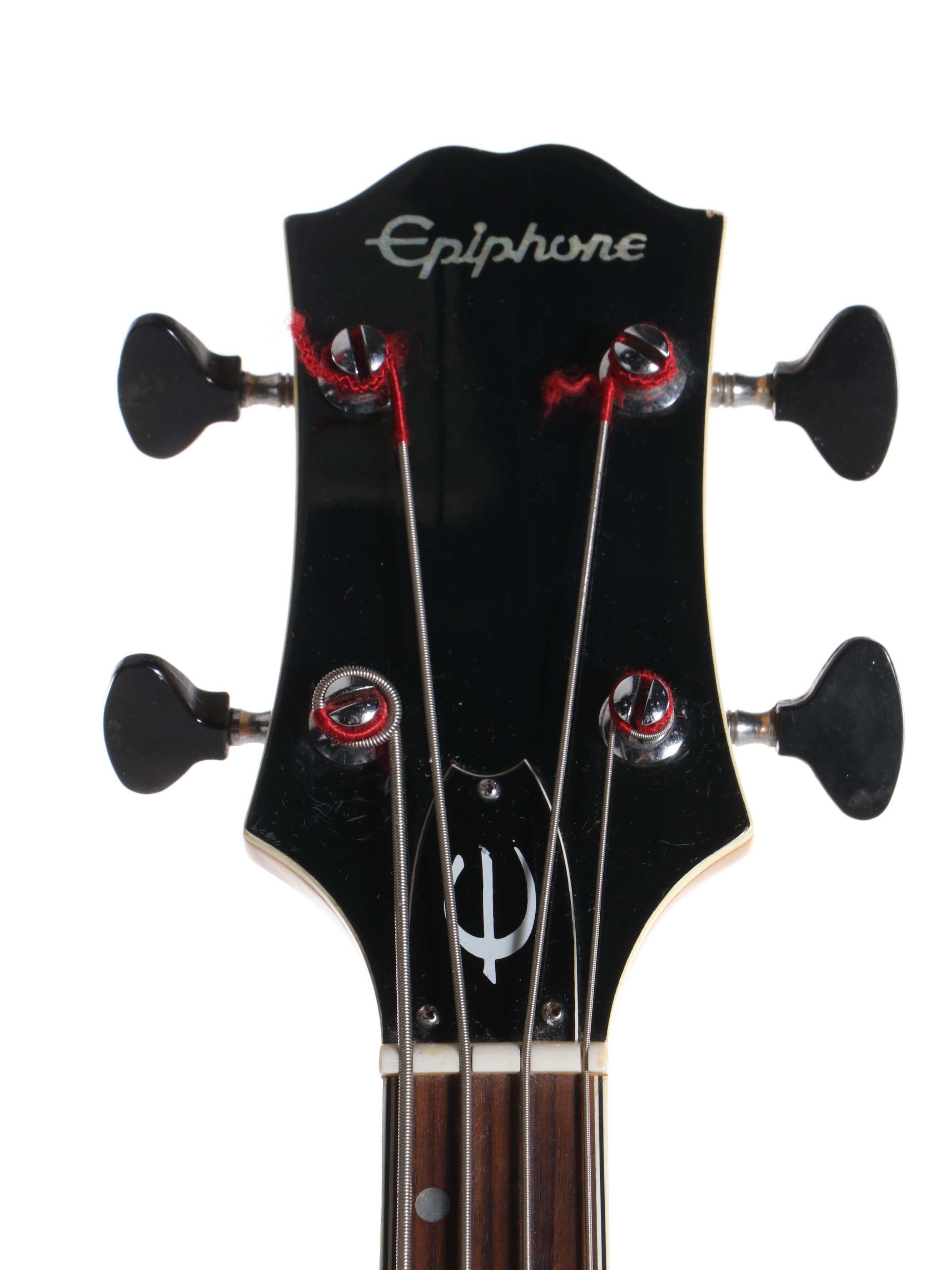 Epiphone Hollow Body Electric Bass Guitar With Steel Adjustable Neck