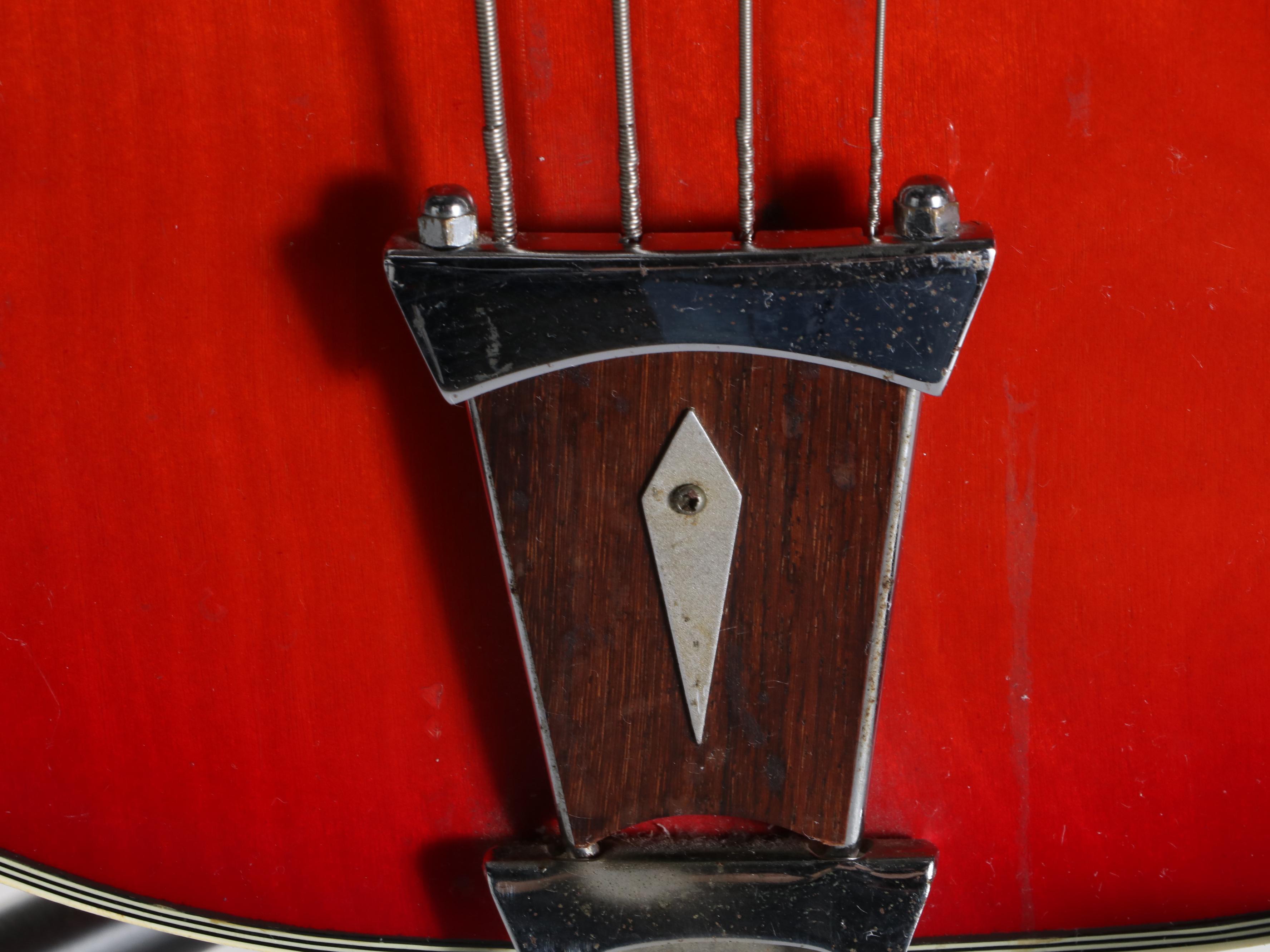 Epiphone Hollow Body Electric Bass Guitar With Steel Adjustable Neck