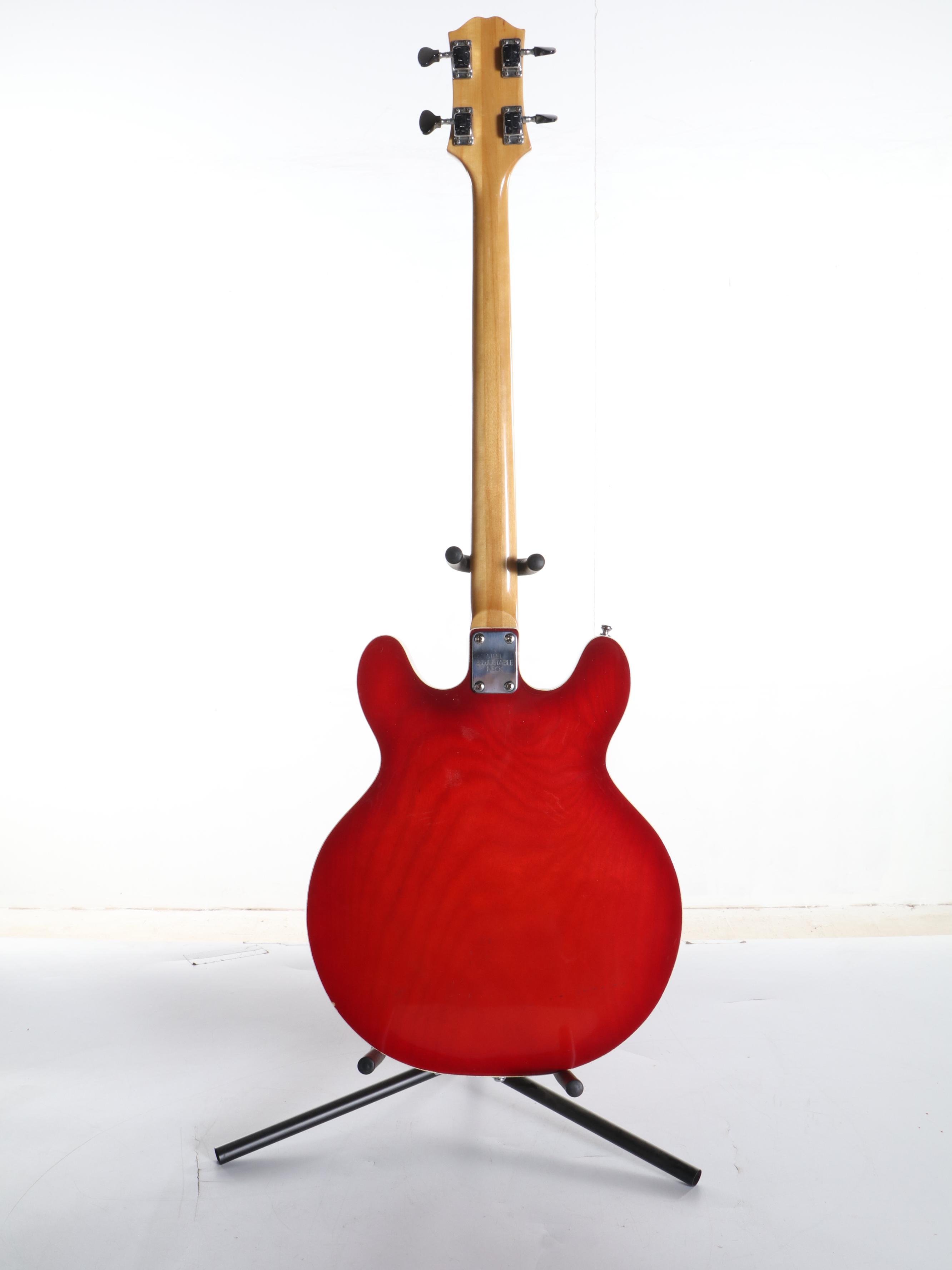 Epiphone Hollow Body Electric Bass Guitar With Steel Adjustable Neck