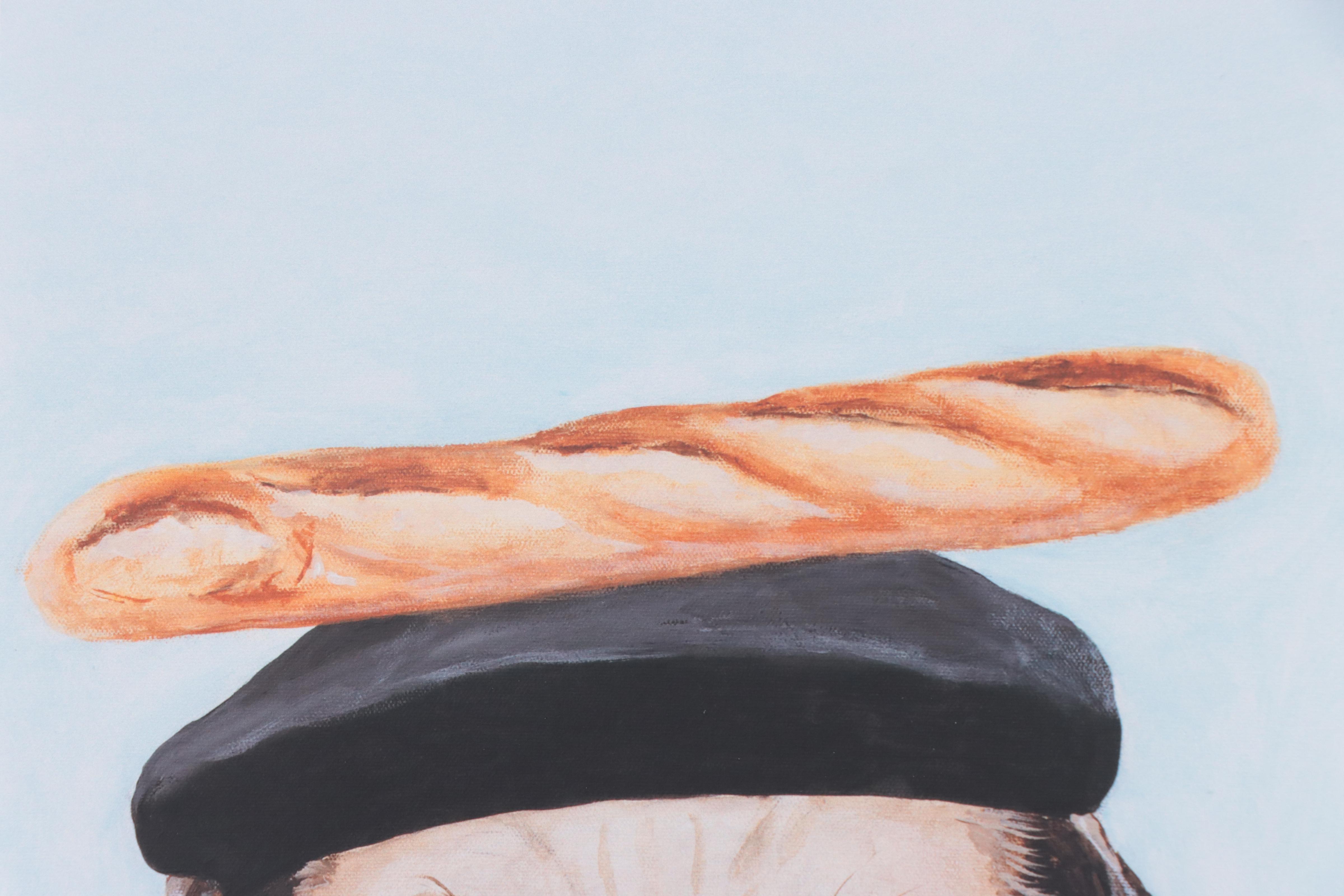 Coco de Paris Giclée "French Pug," 2022