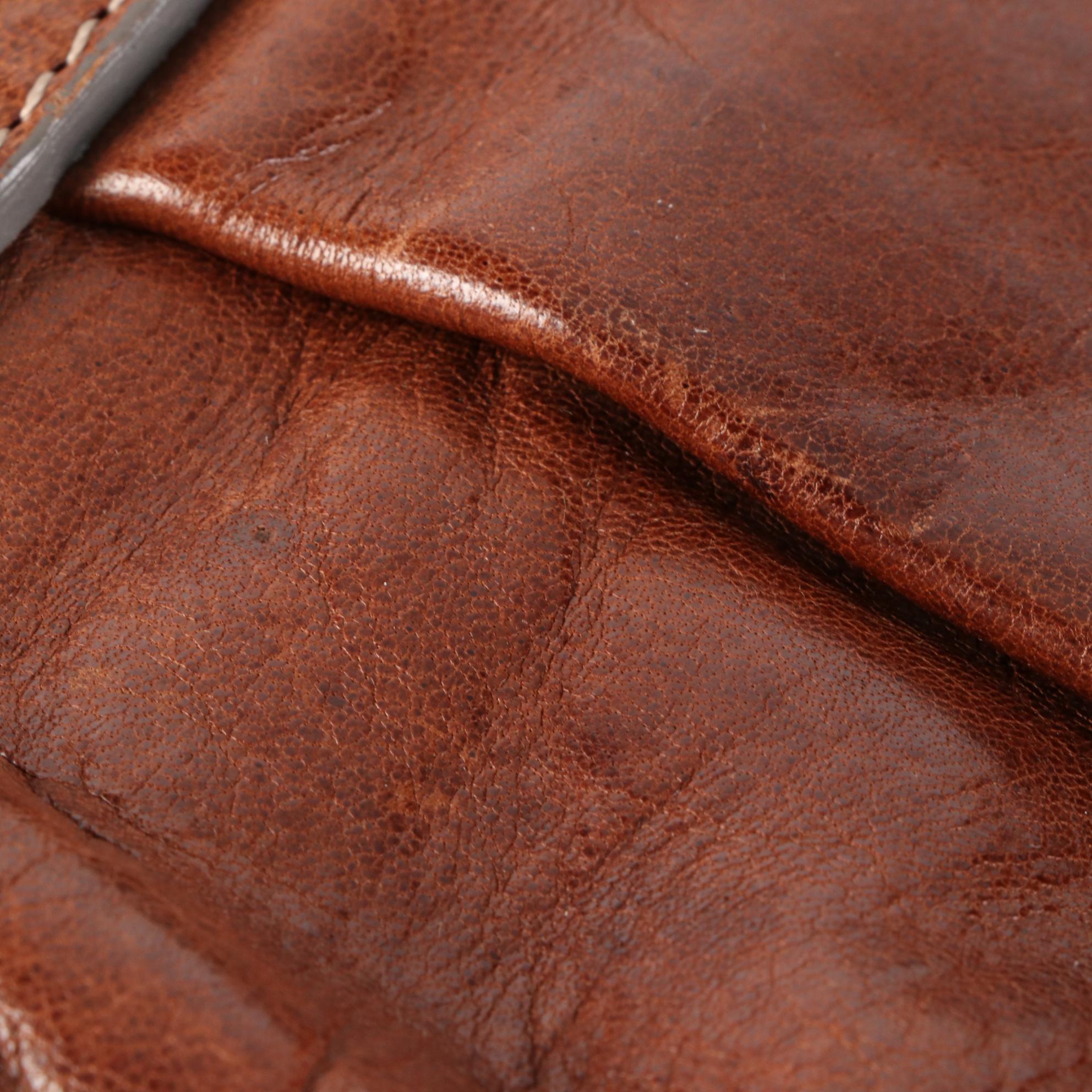 Chloé Leather Heloise Braided Handle Satchel