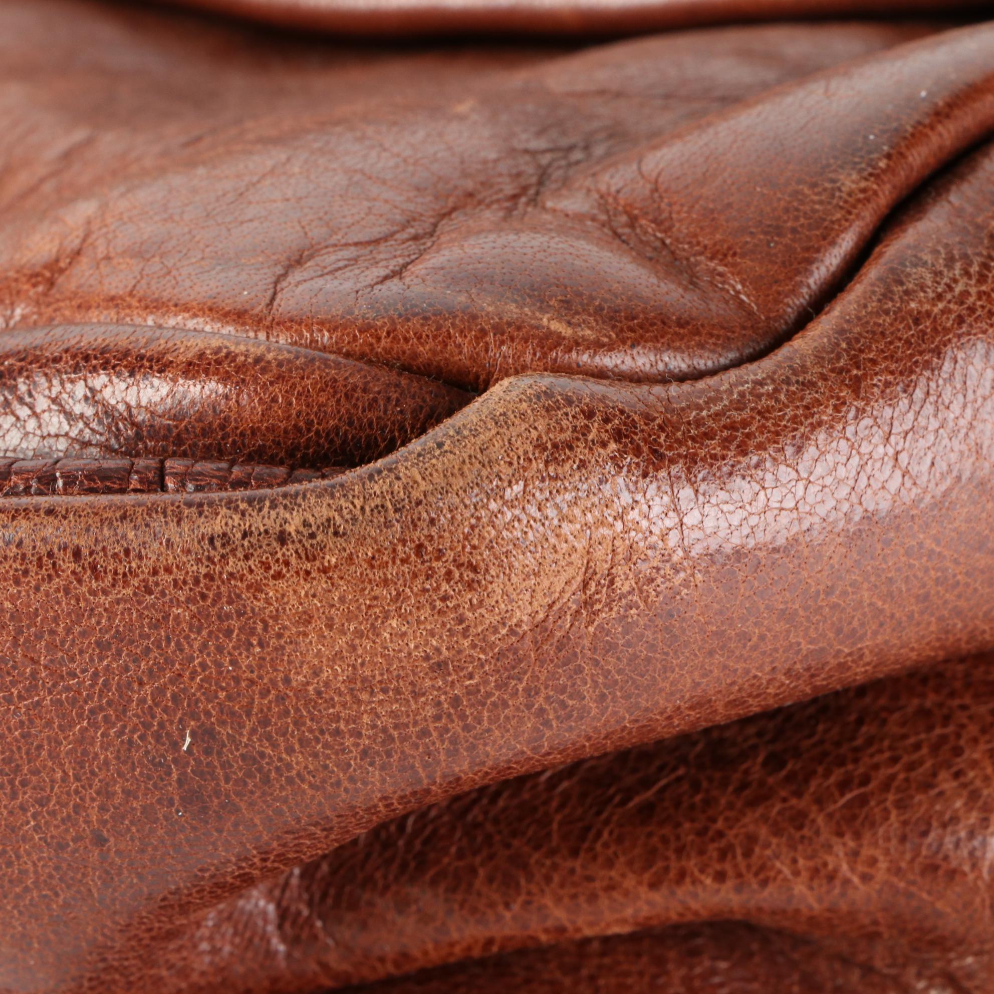 Chloé Leather Heloise Braided Handle Satchel