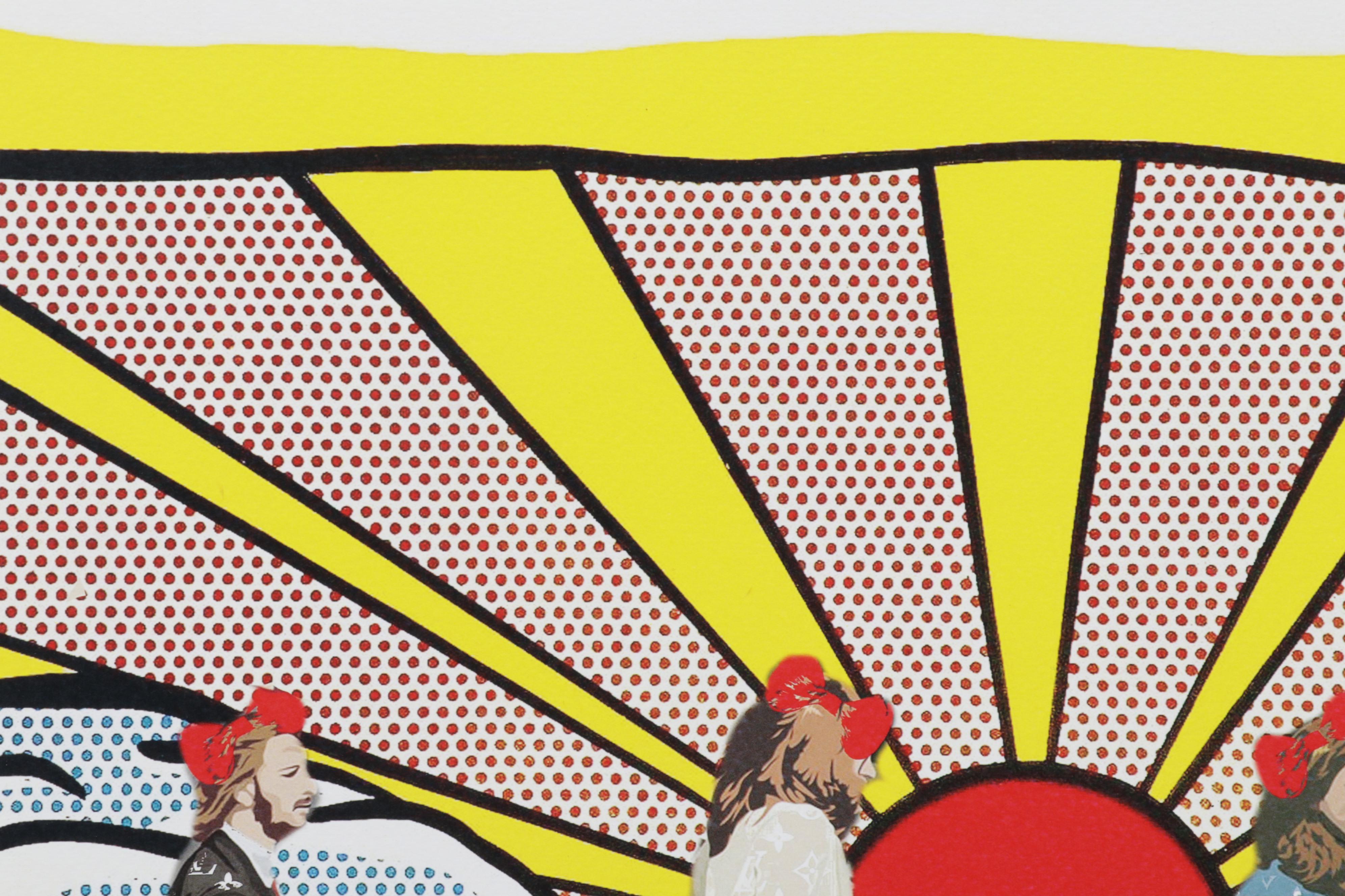 Death NYC Pop Art Graphic Print Featuring The Beatles, 2022