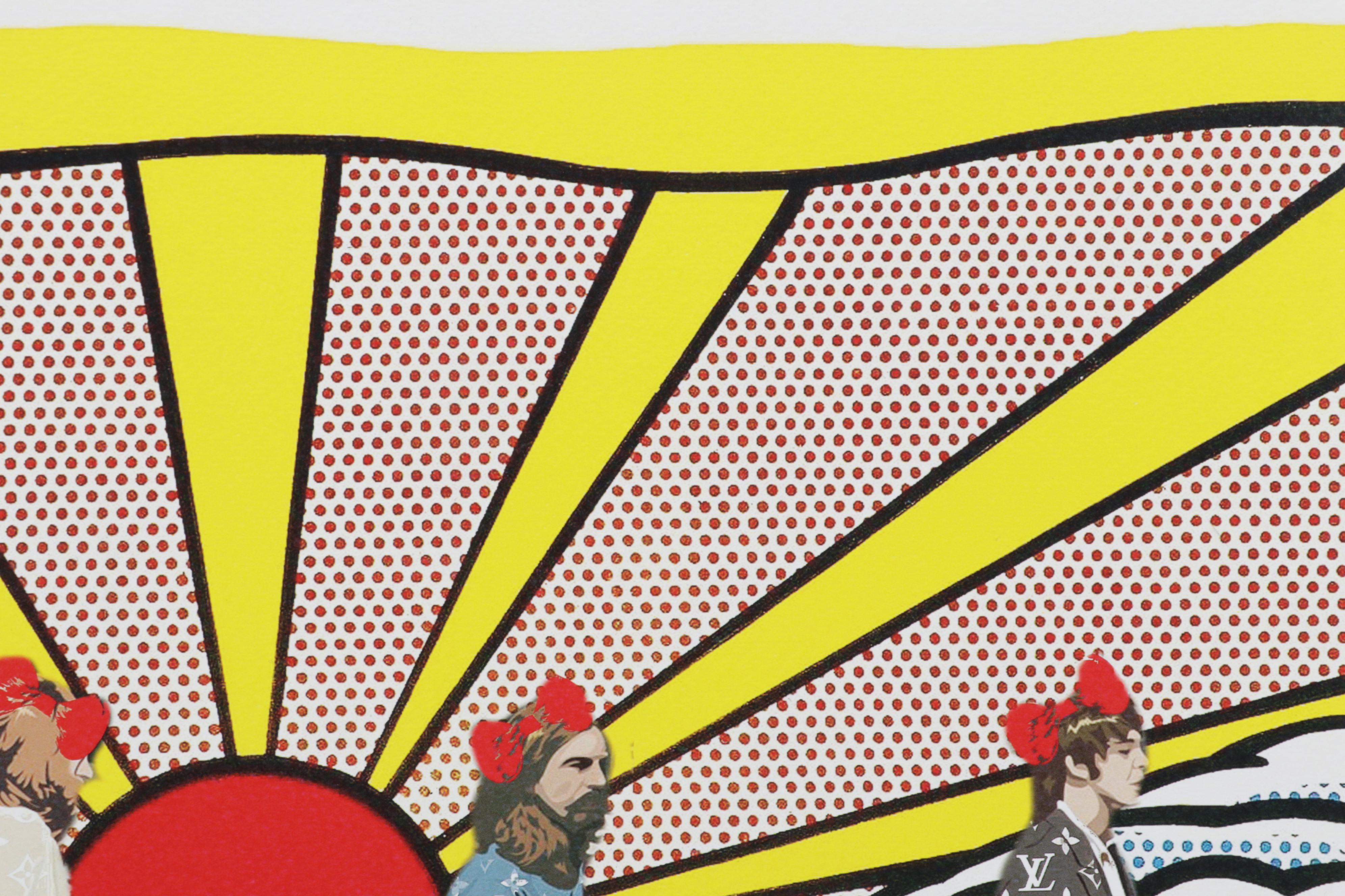 Death NYC Pop Art Graphic Print Featuring The Beatles, 2022