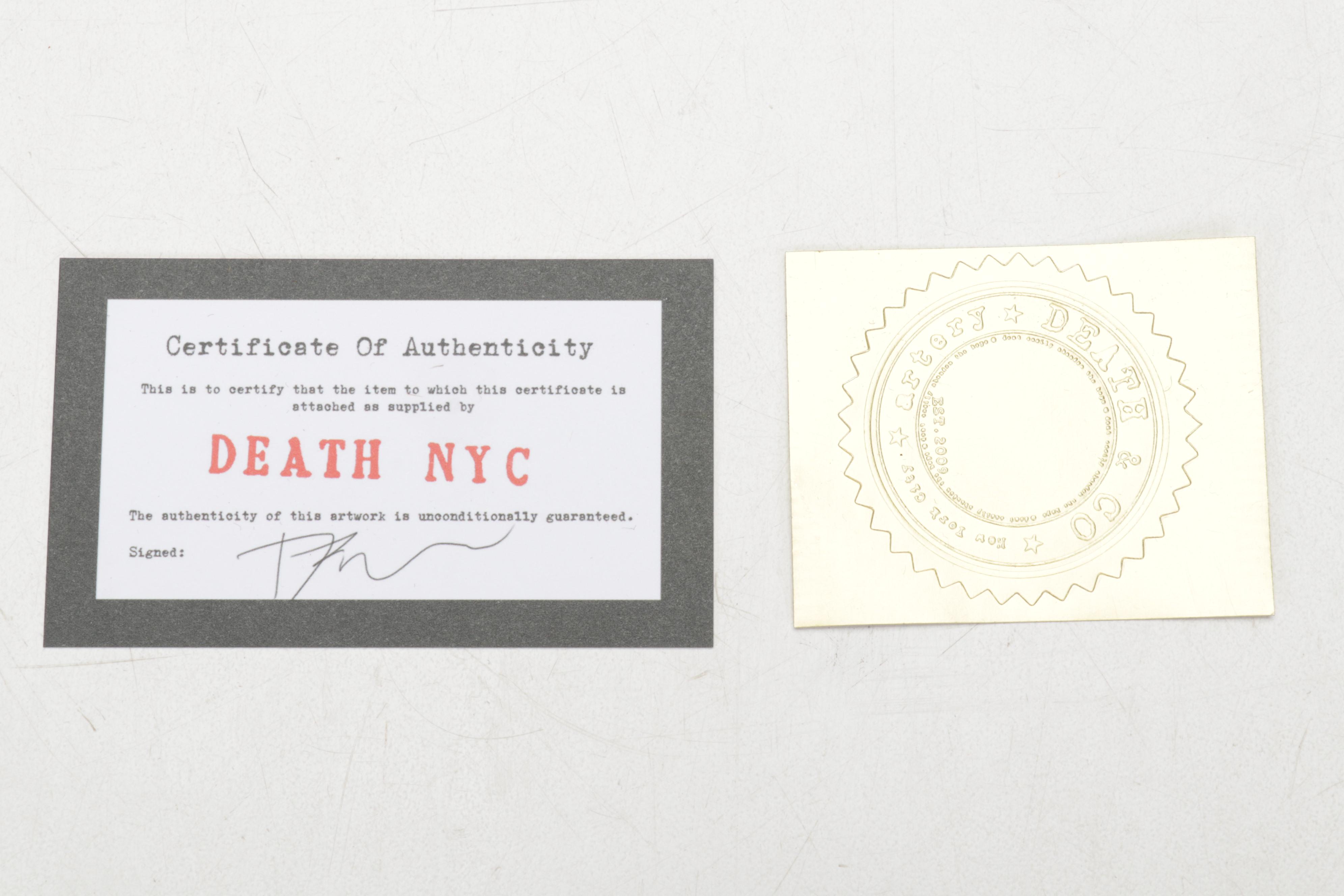 Death NYC Pop Art Graphic Print Featuring The Beatles, 2022