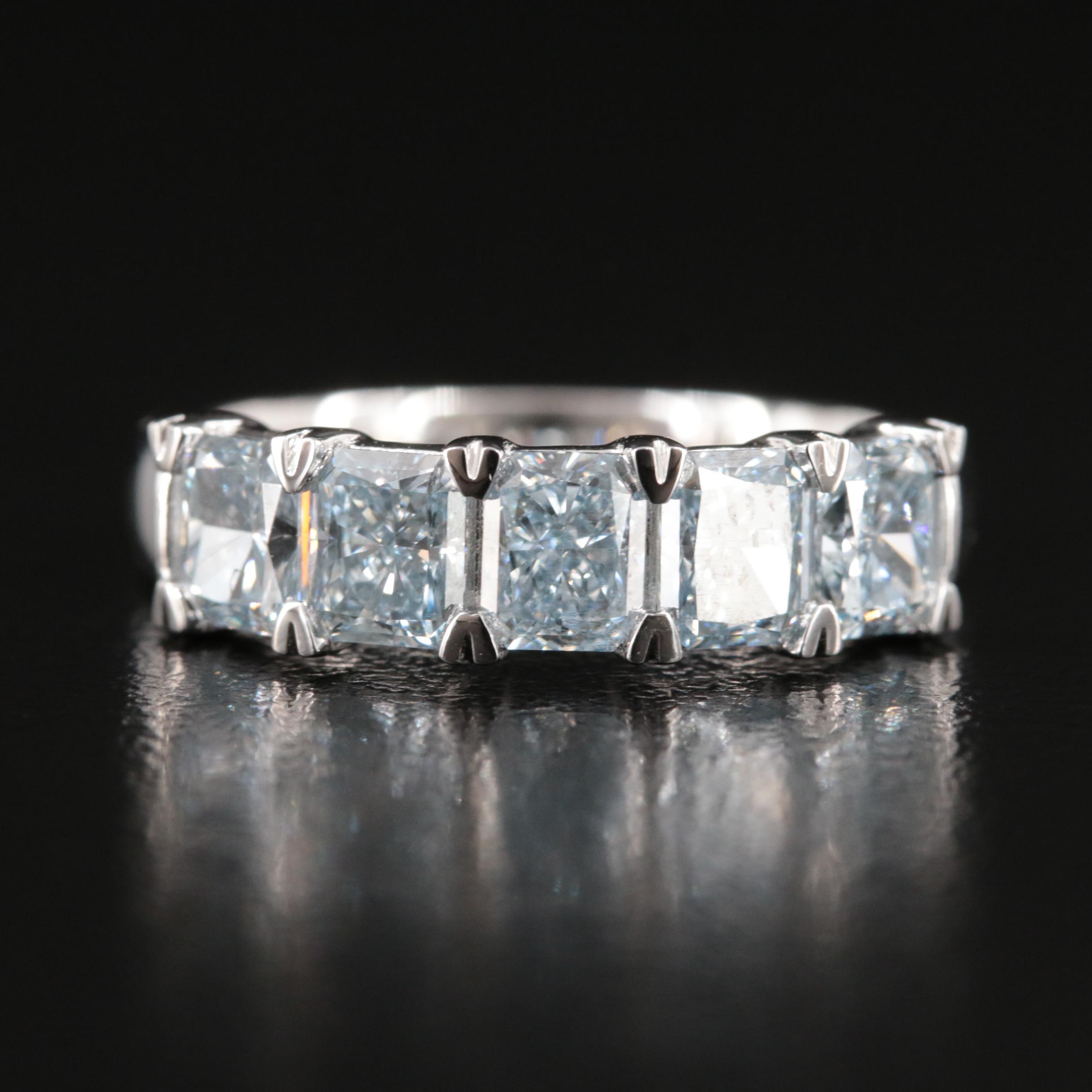 14K 2.15 CTW Lab Grown Diamond Band