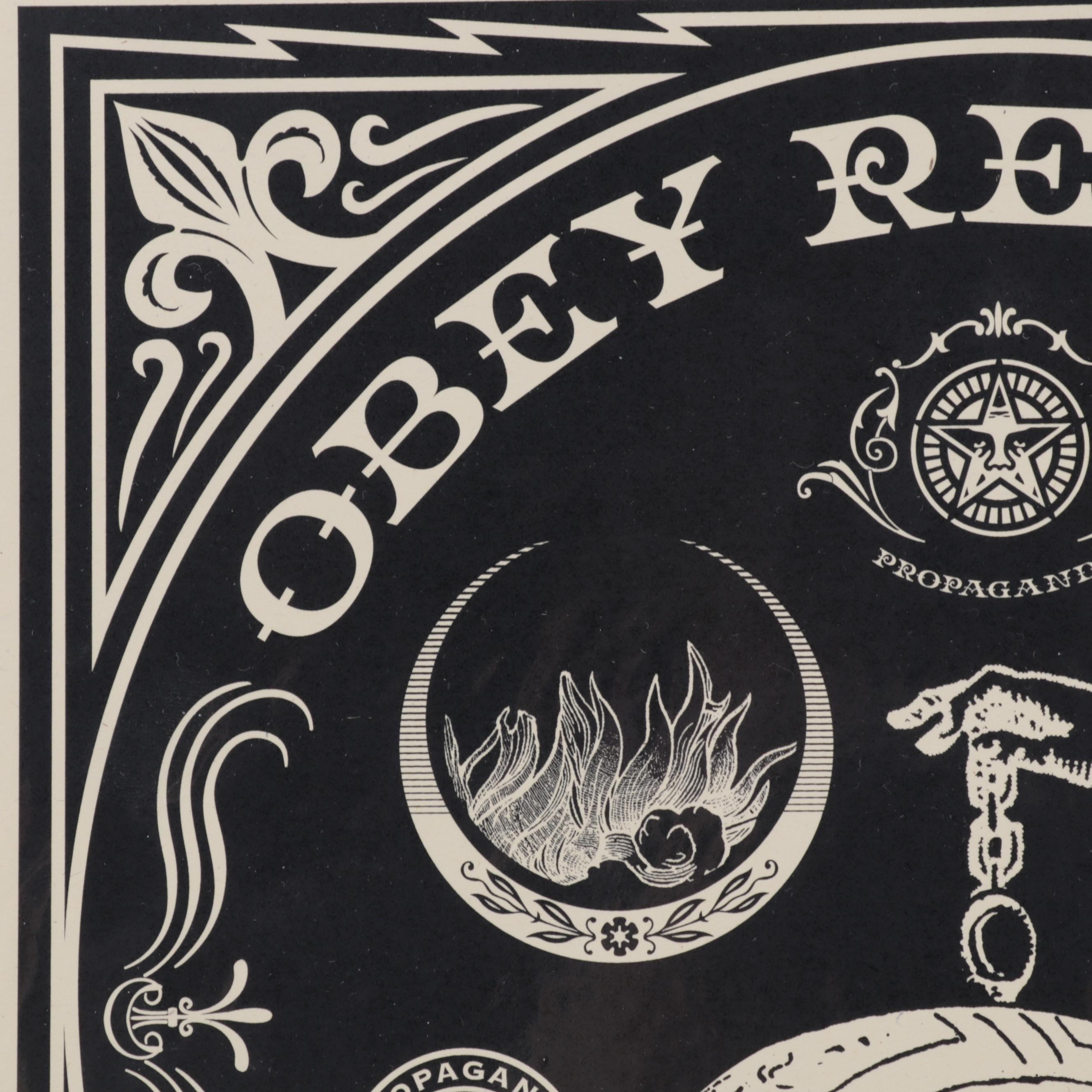 Shepard Fairey Serigraph "Hand Of Doom" Album Cover , 2010