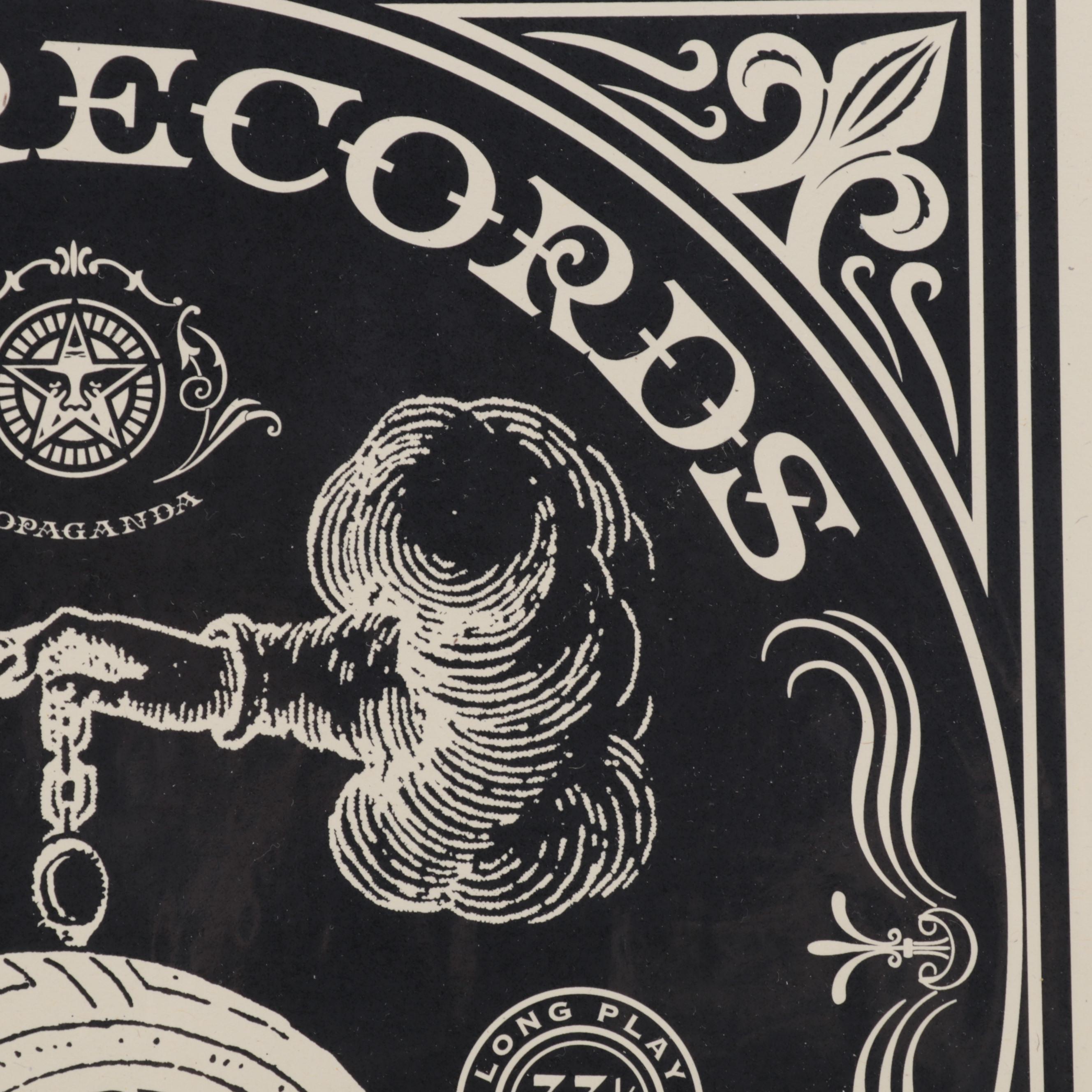 Shepard Fairey Serigraph "Hand Of Doom" Album Cover , 2010