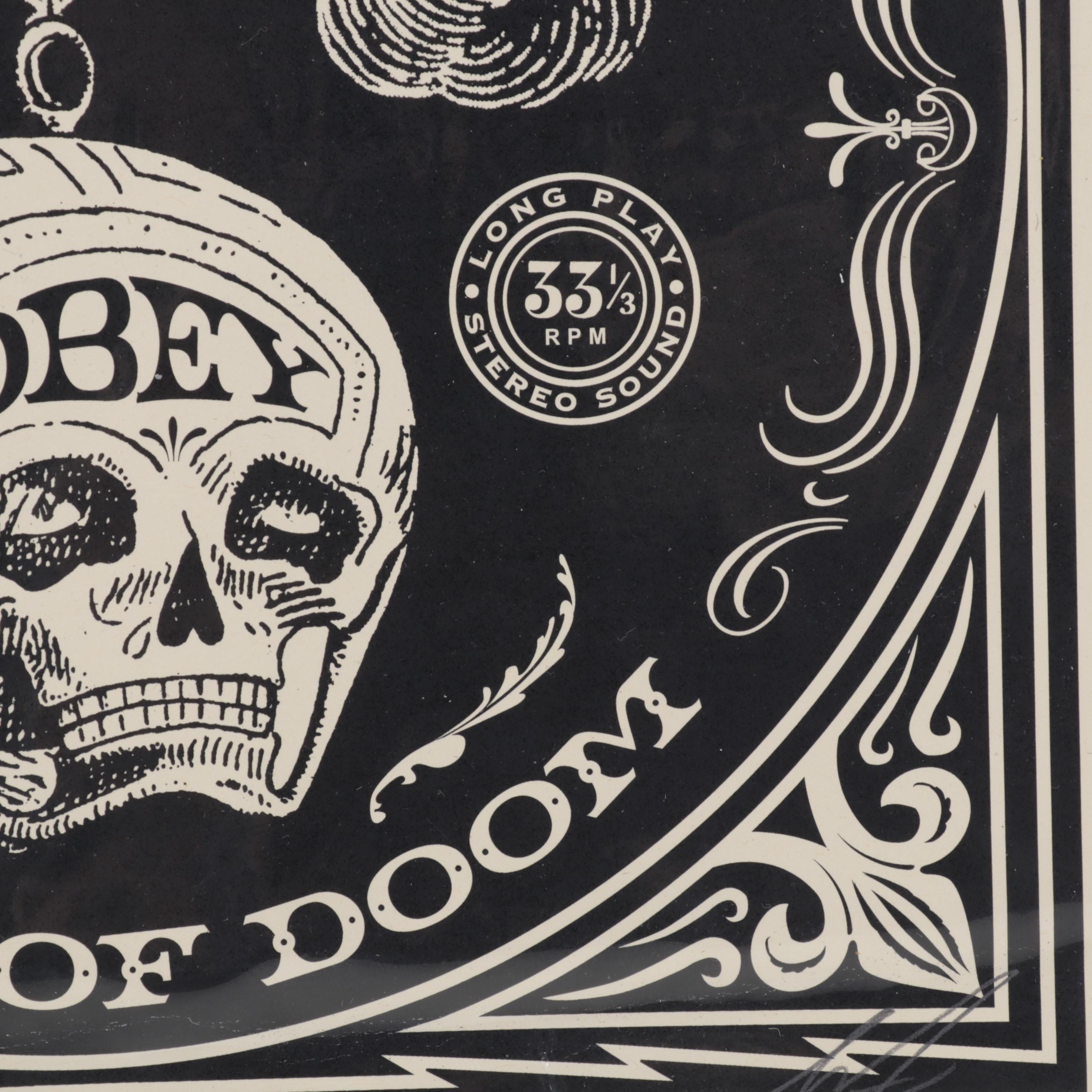 Shepard Fairey Serigraph "Hand Of Doom" Album Cover , 2010