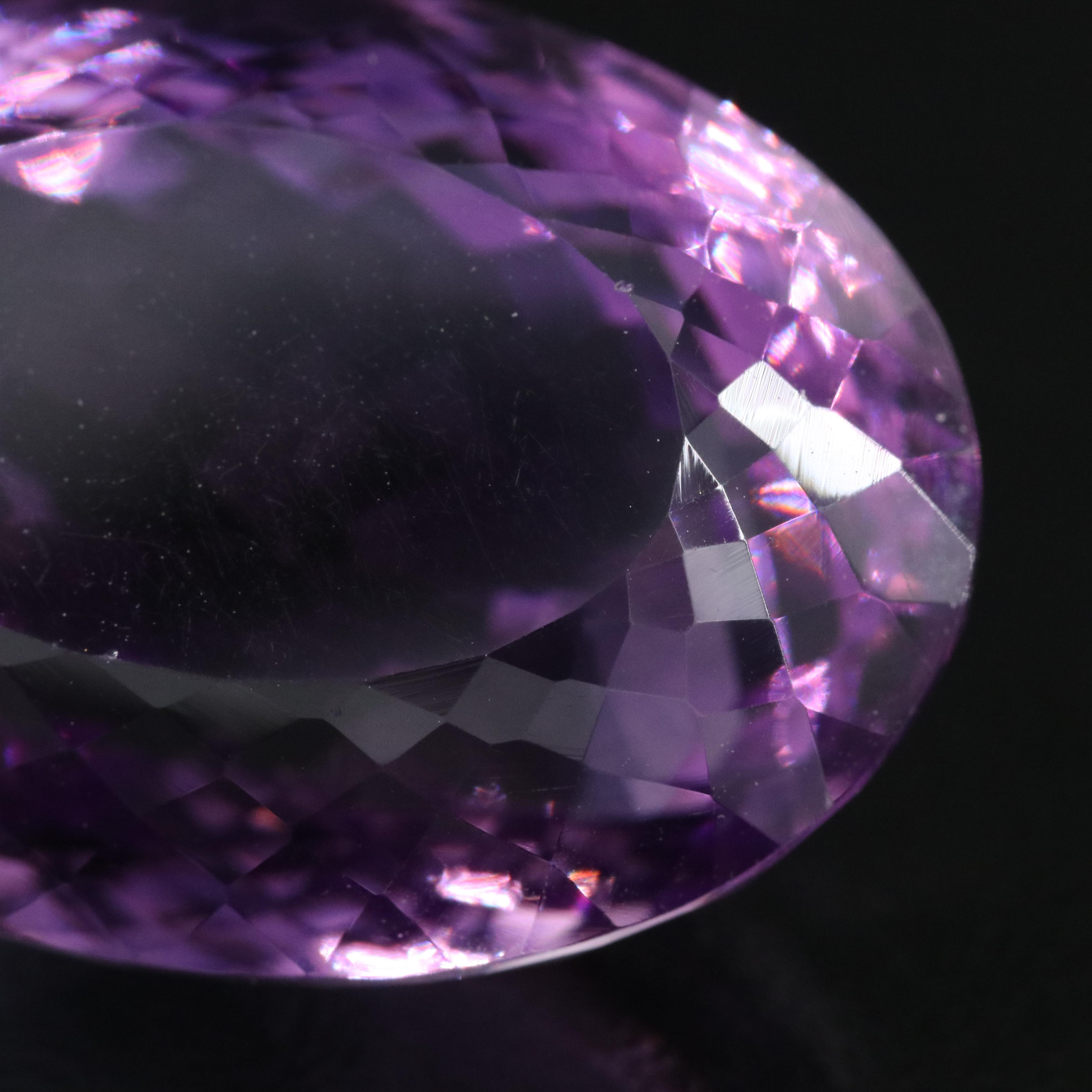 Loose 48.64 CT Amethyst