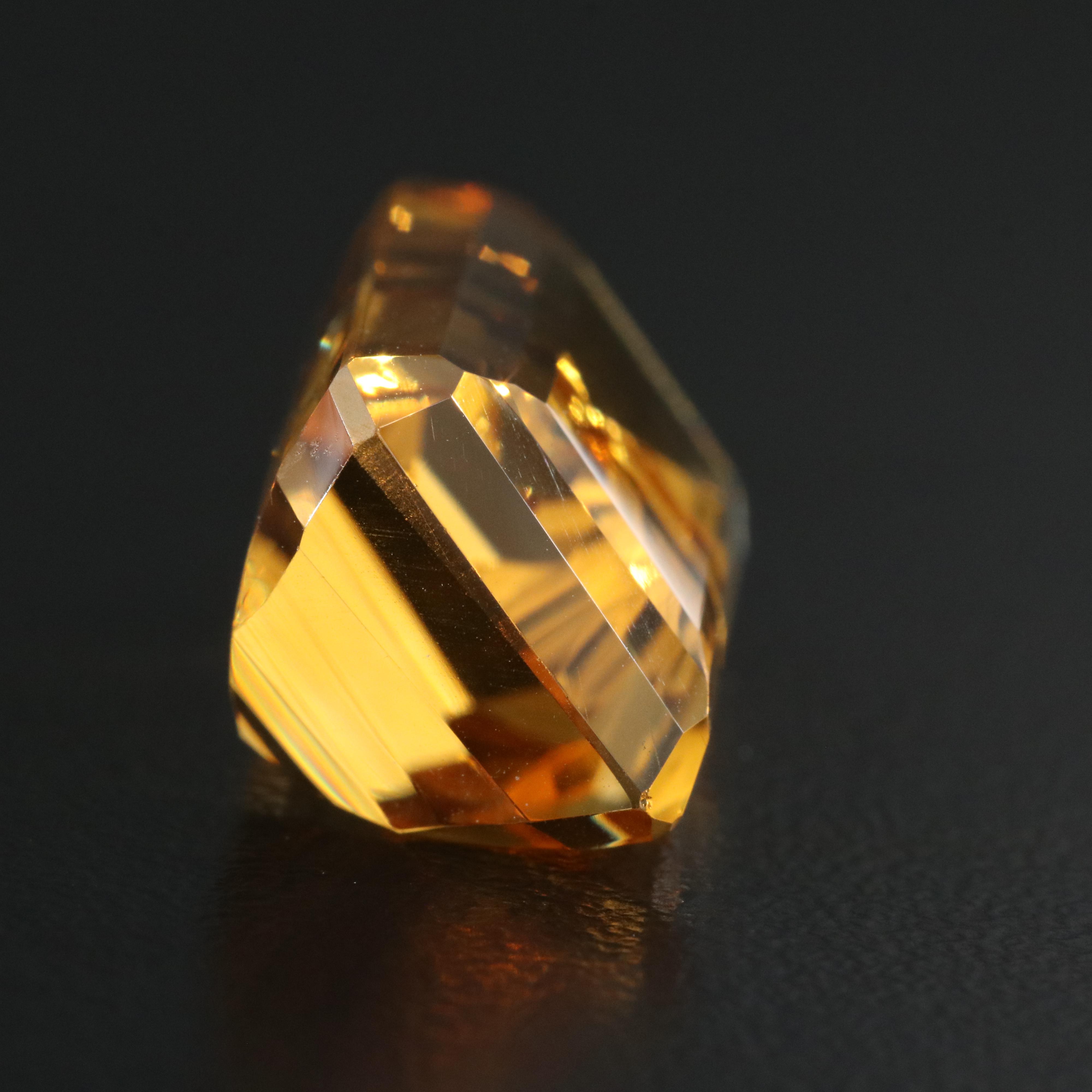 Loose 23.03 CT Citrine