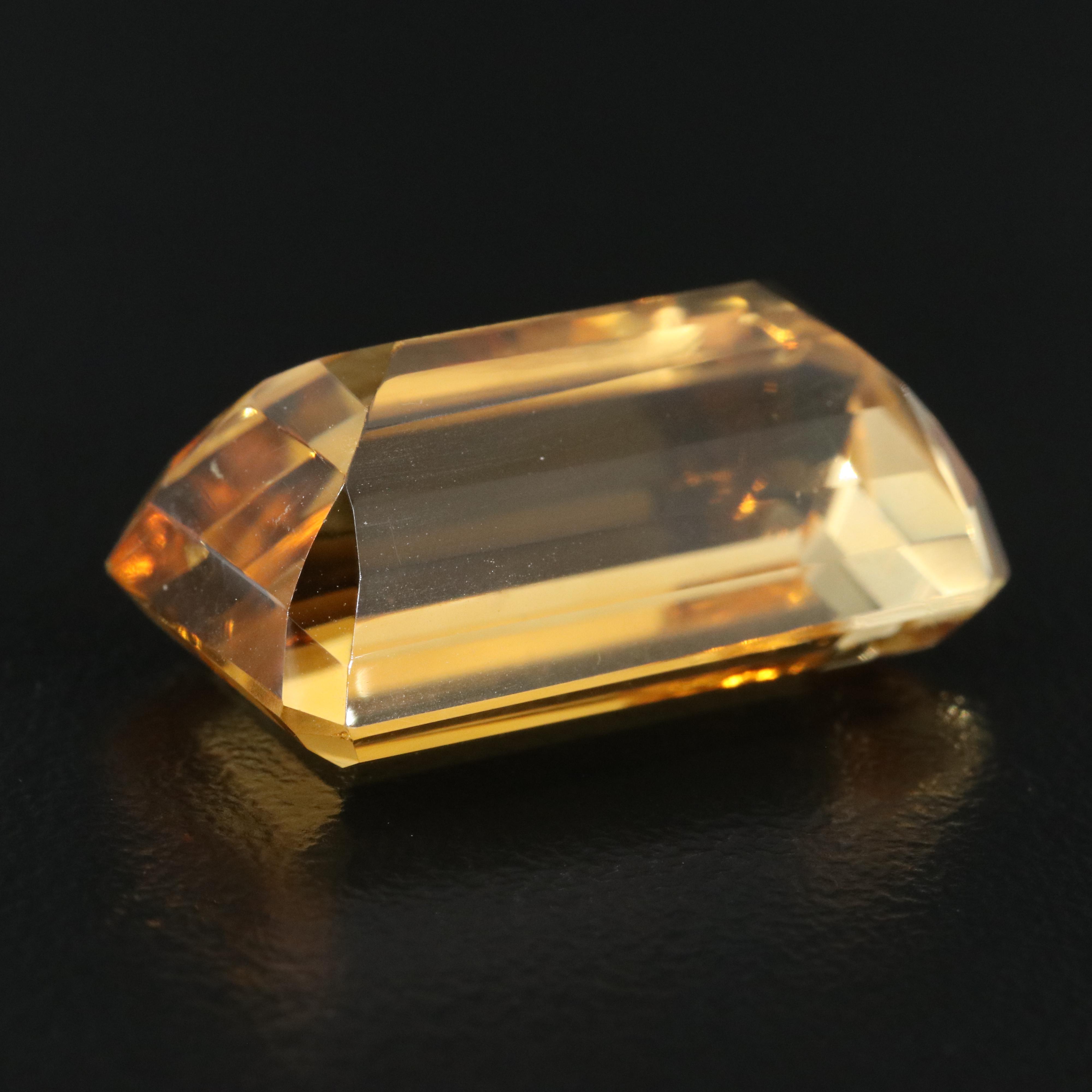 Loose 23.03 CT Citrine