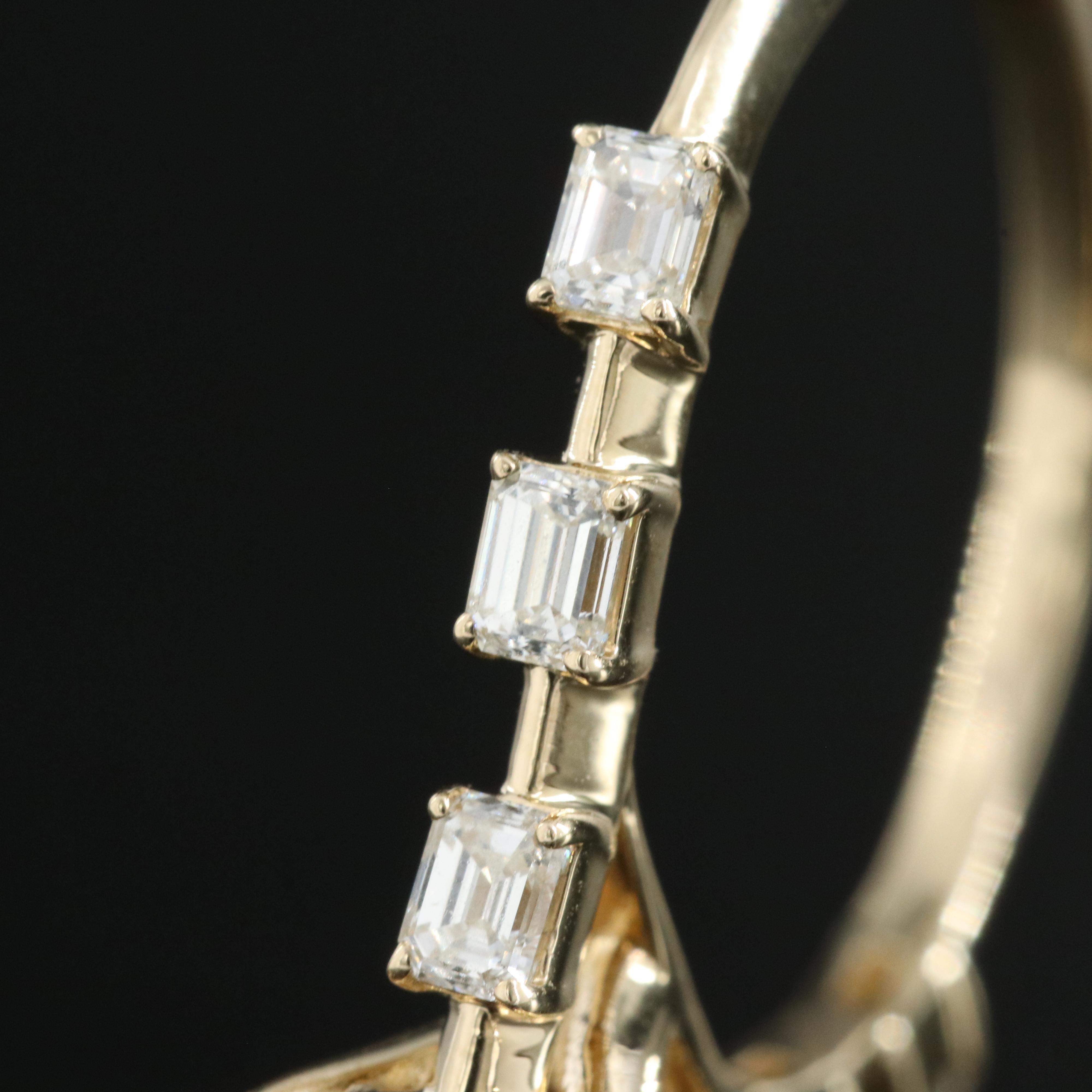 14K Tourmaline and Diamond Ring