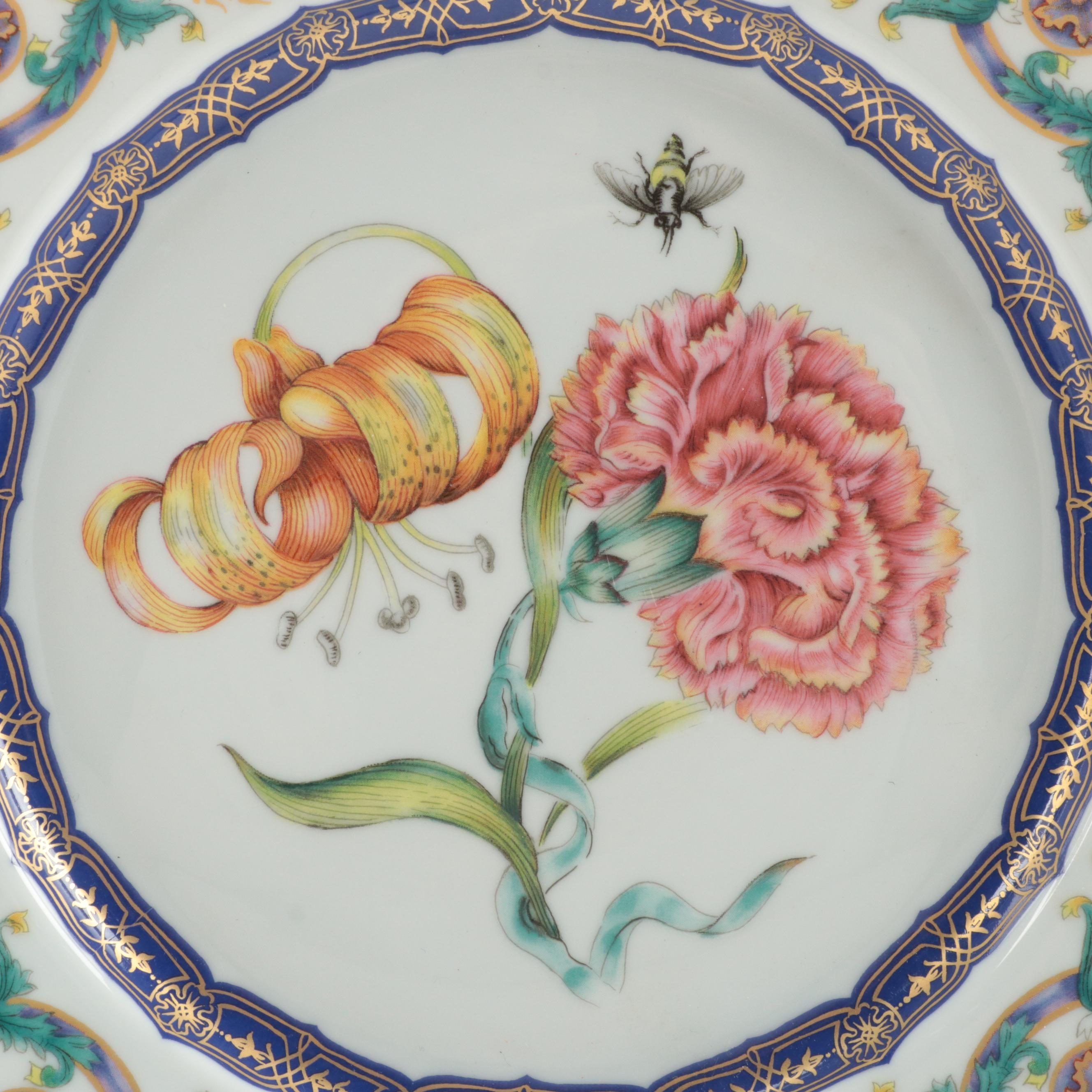 Mottahedeh "The Merian Service" with Winterthur "Fanfare" Tableware