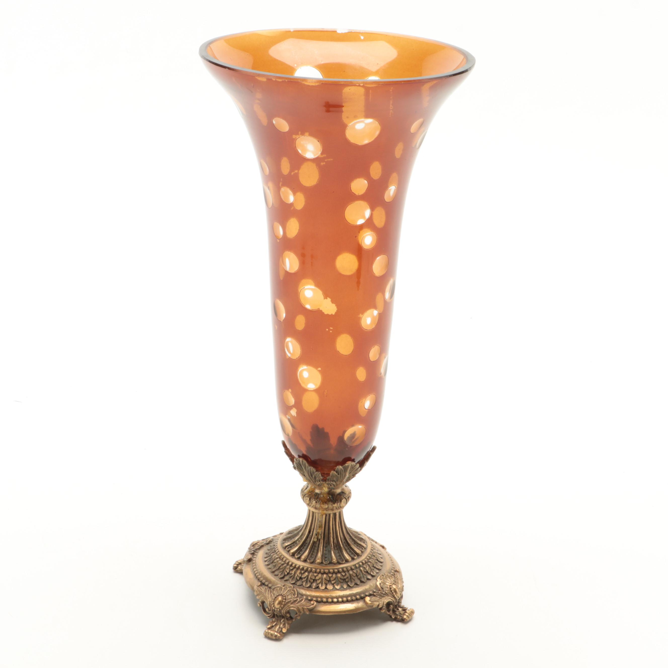 Italian Art Glass Fruit Paperweights with Trump Vase and Other Table Décor