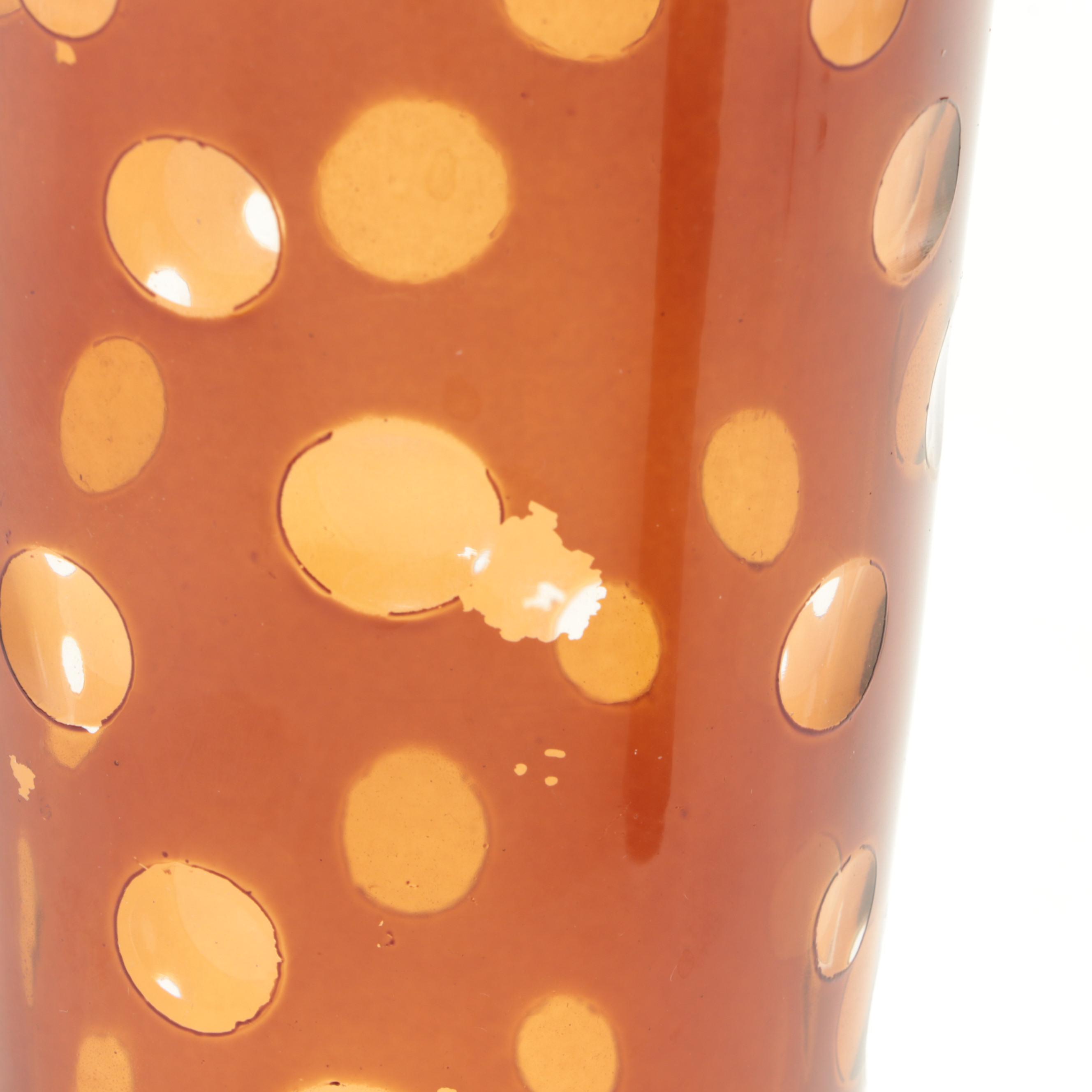 Italian Art Glass Fruit Paperweights with Trump Vase and Other Table Décor