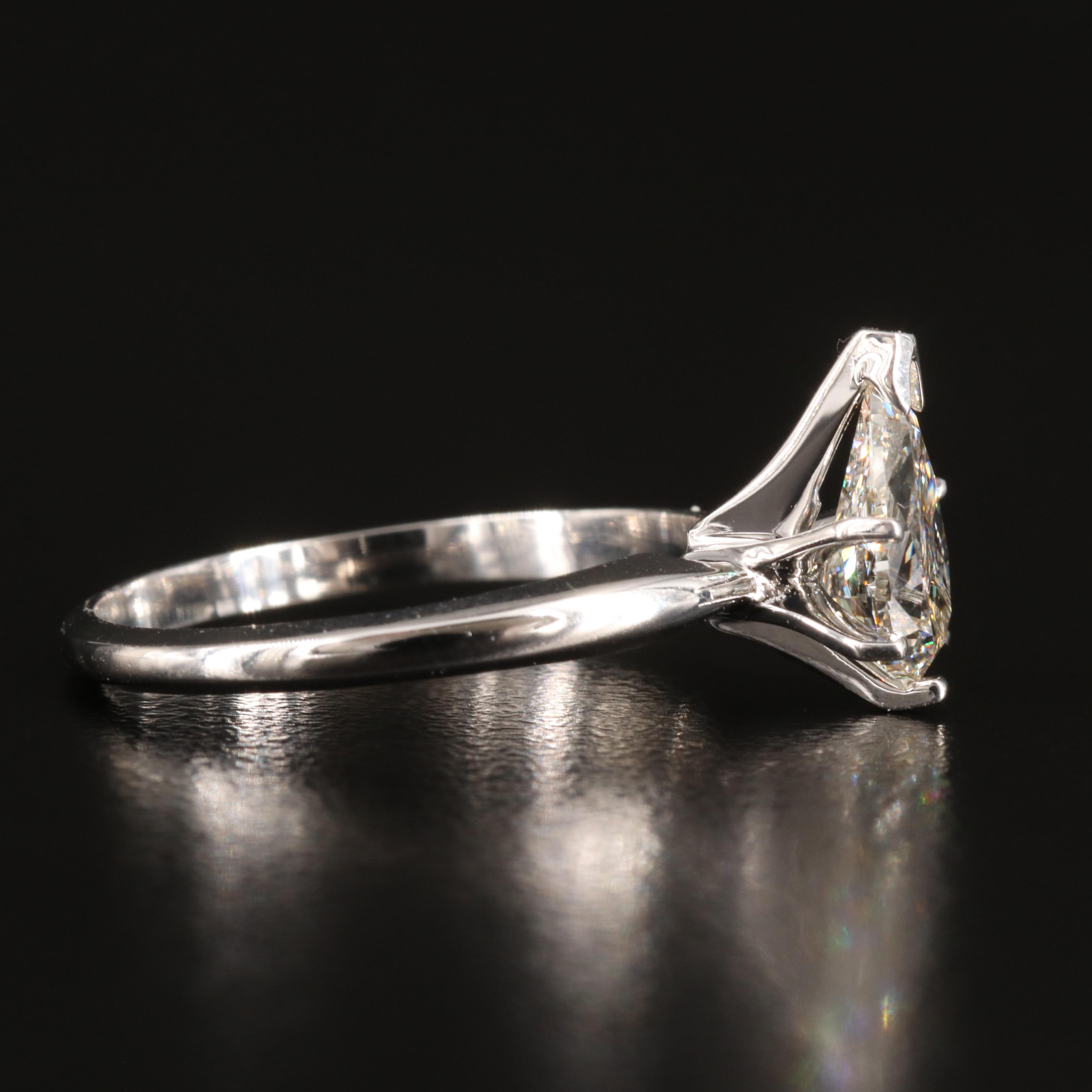 14K 0.93 CT Lab Grown Diamond Solitaire Ring