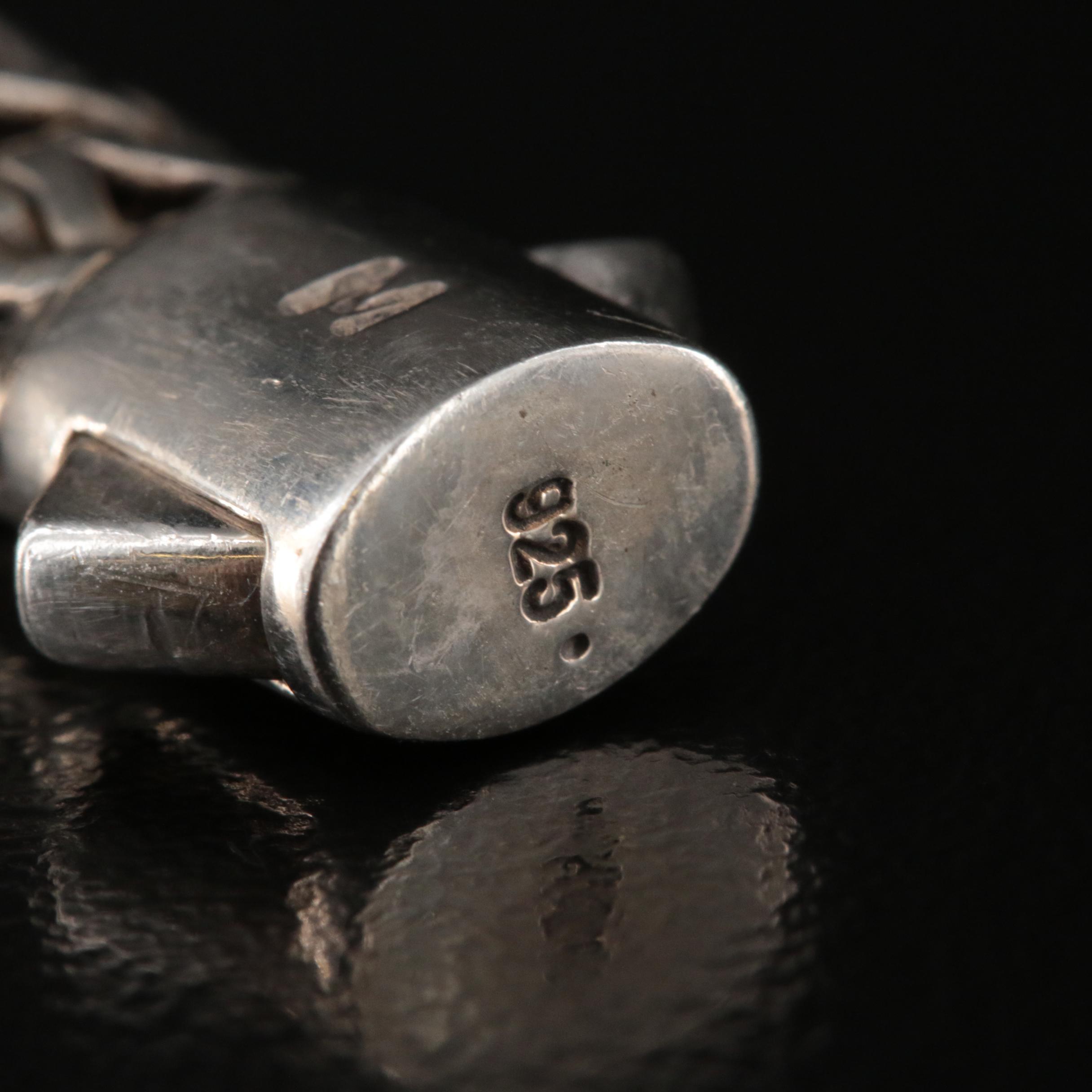 John Hardy "Lava Classic Chain" Sterling Sapphire Bracelet