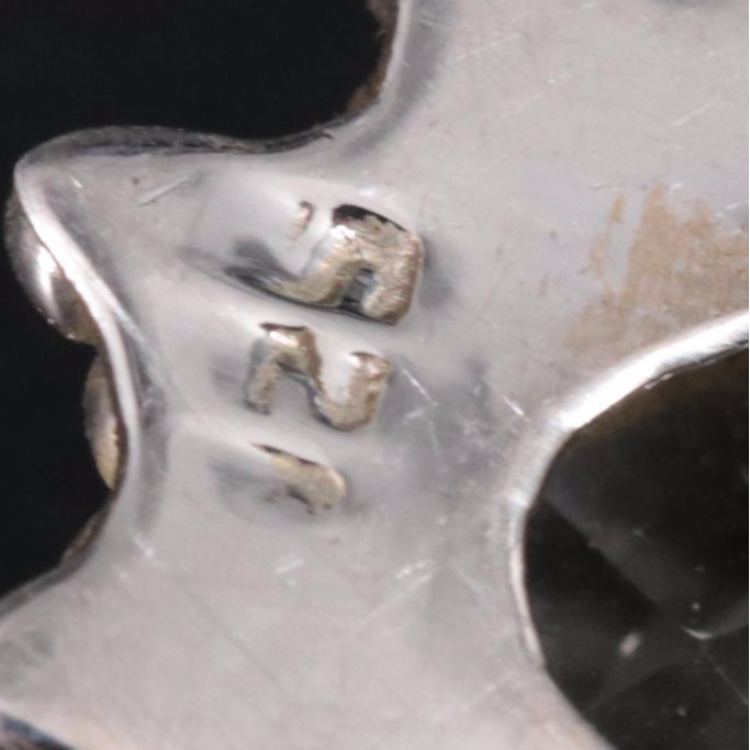 Sterling Silver Quartz Dangle Earrings