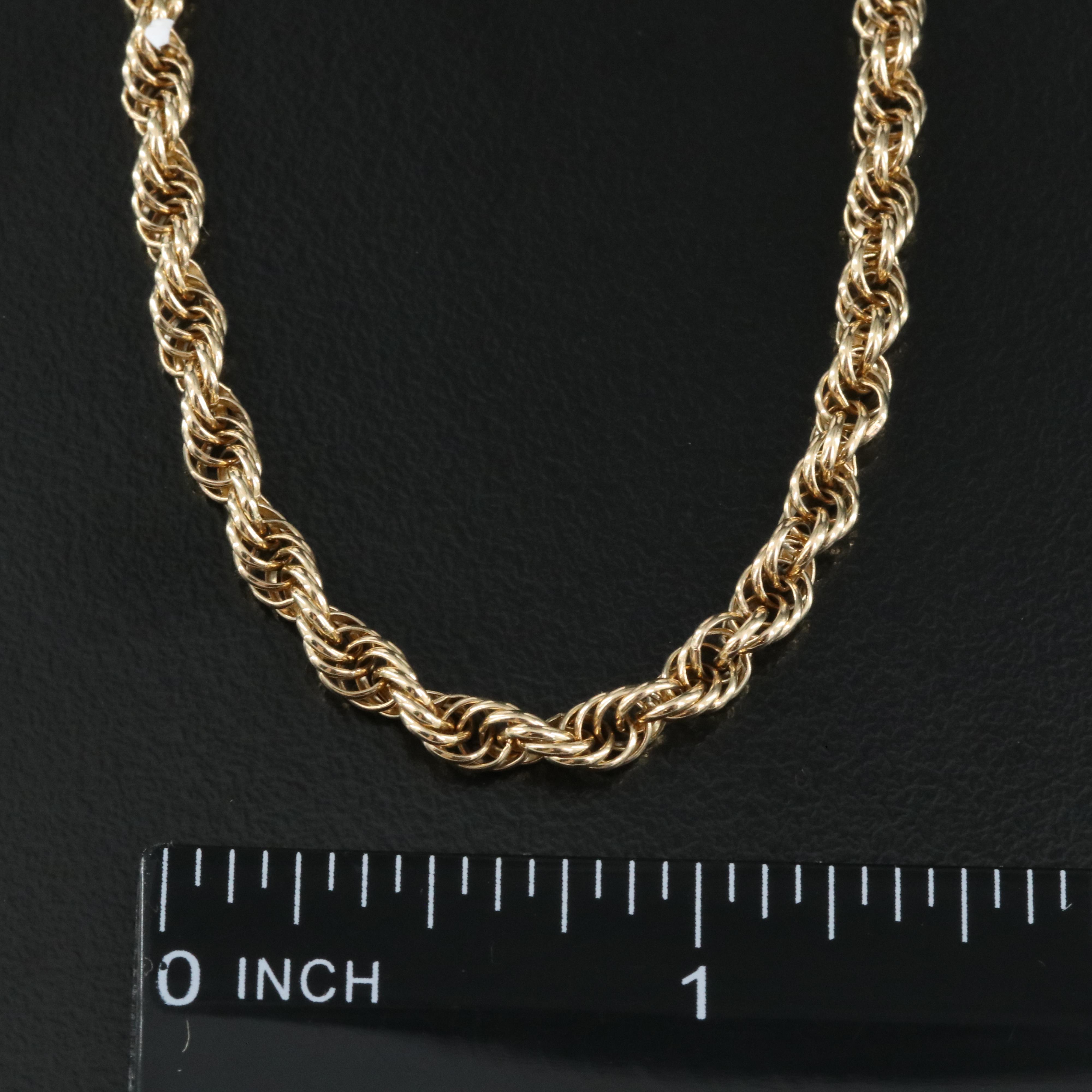 14K Rope Chain