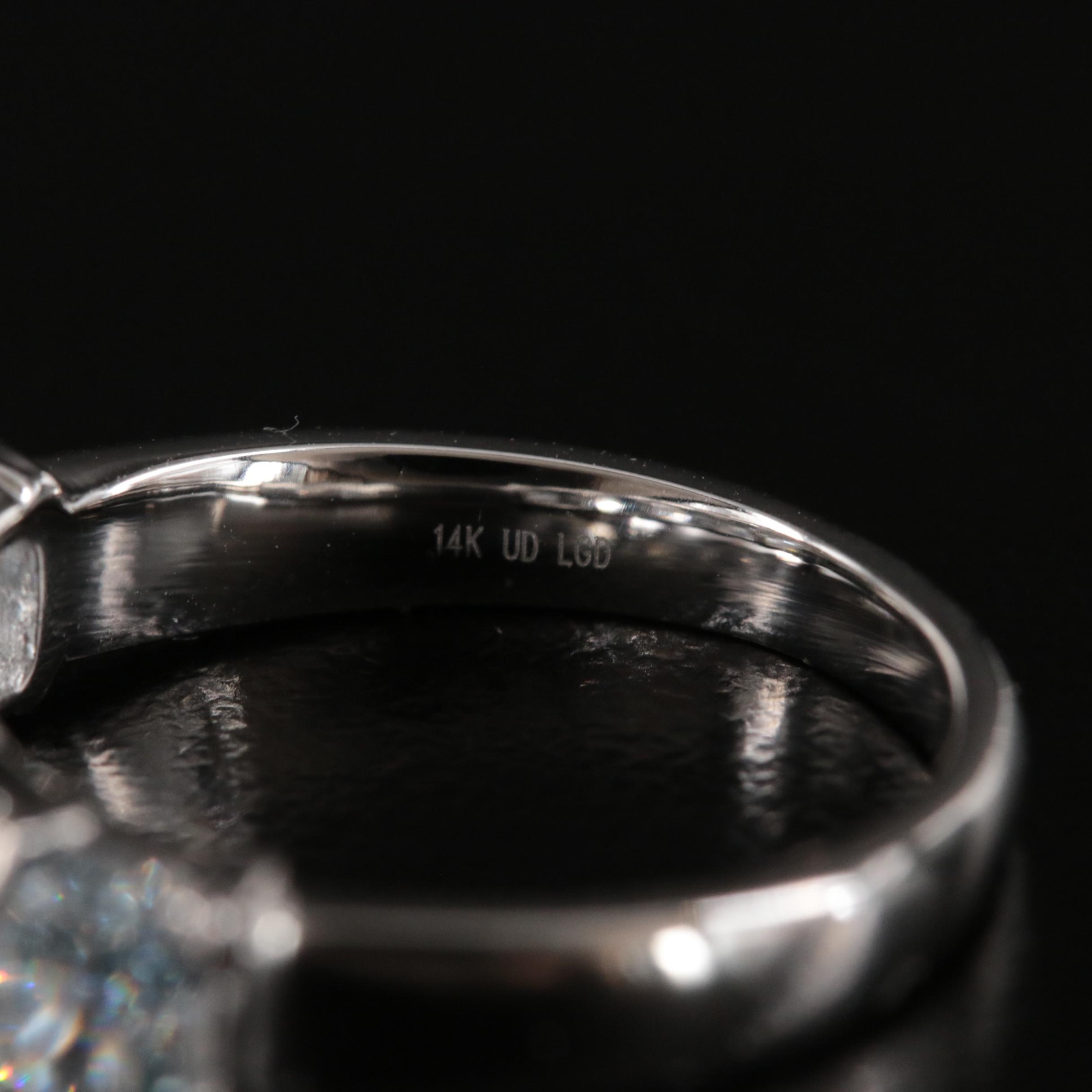 14K 2.25 CTW Lab Grown Diamond Five Stone Band