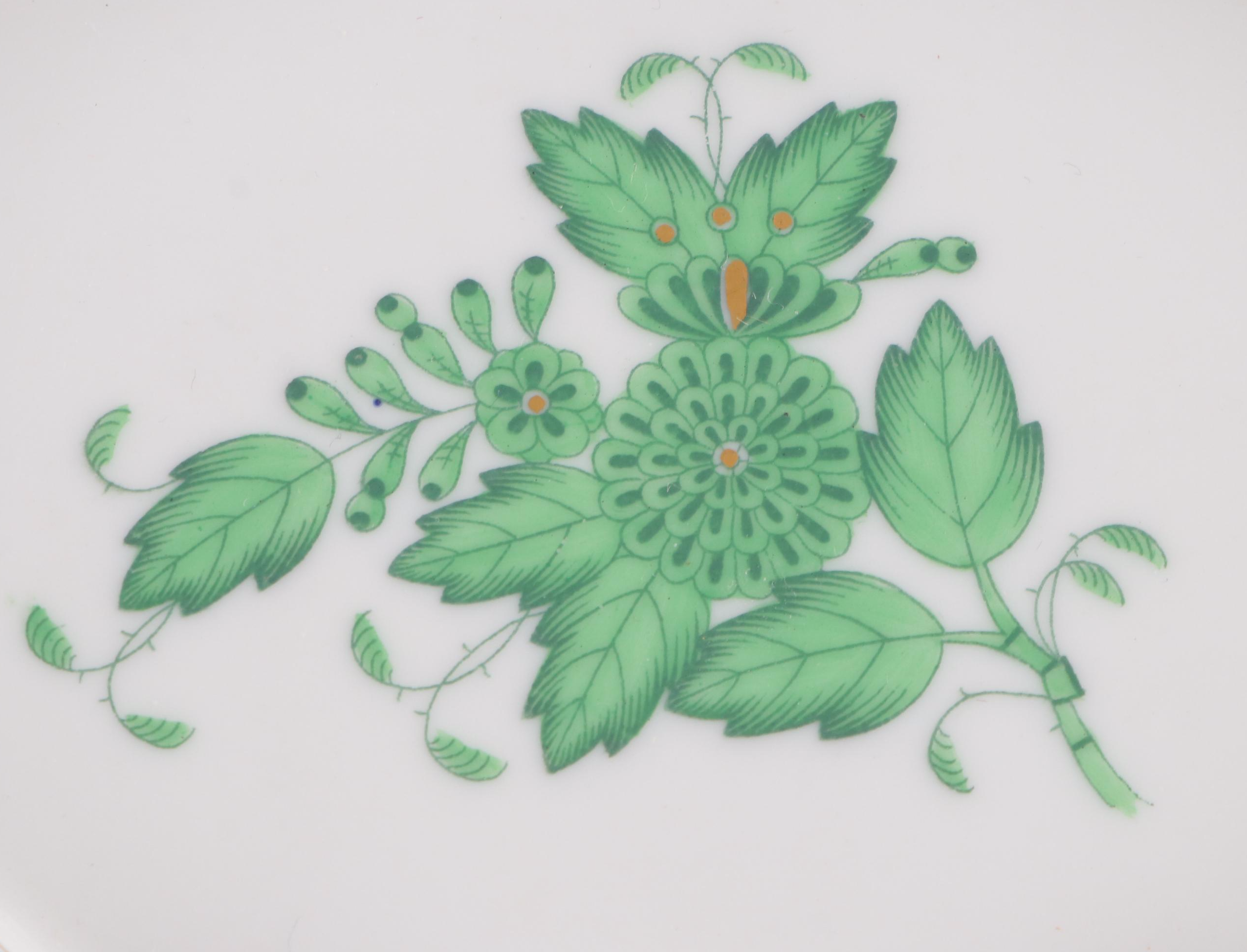 Herend "Chinese Bouquet" Porcelain Trinket Dish, March 1994