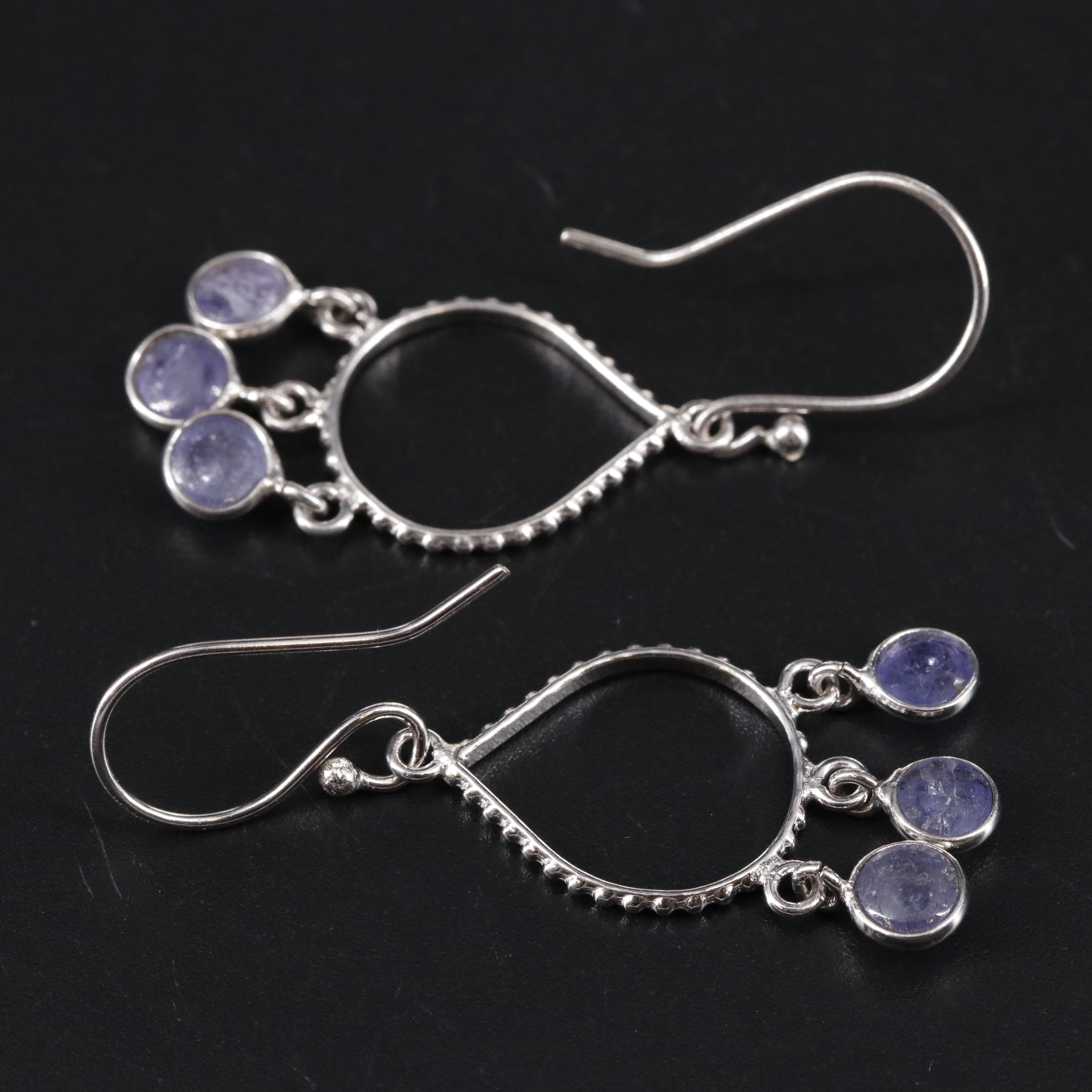 Tanzanite Drop Earrings